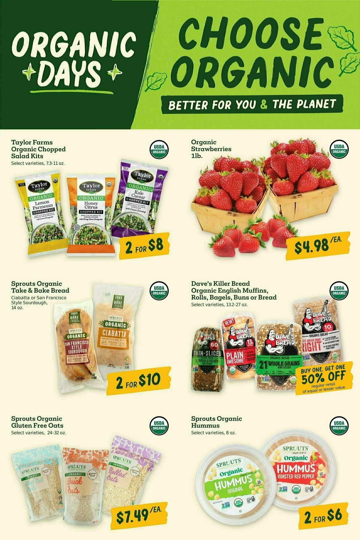 Sprouts Farmers Market Weekly Ad from April 9