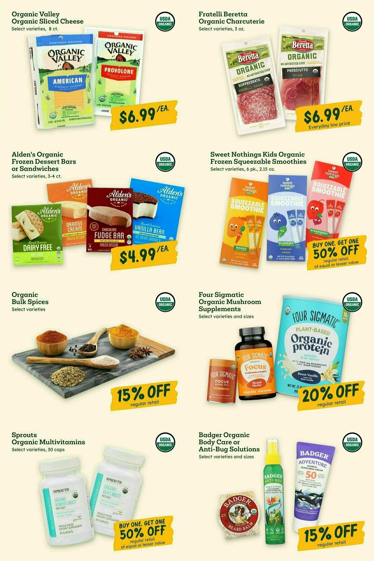 Sprouts Farmers Market Weekly Ad from April 9