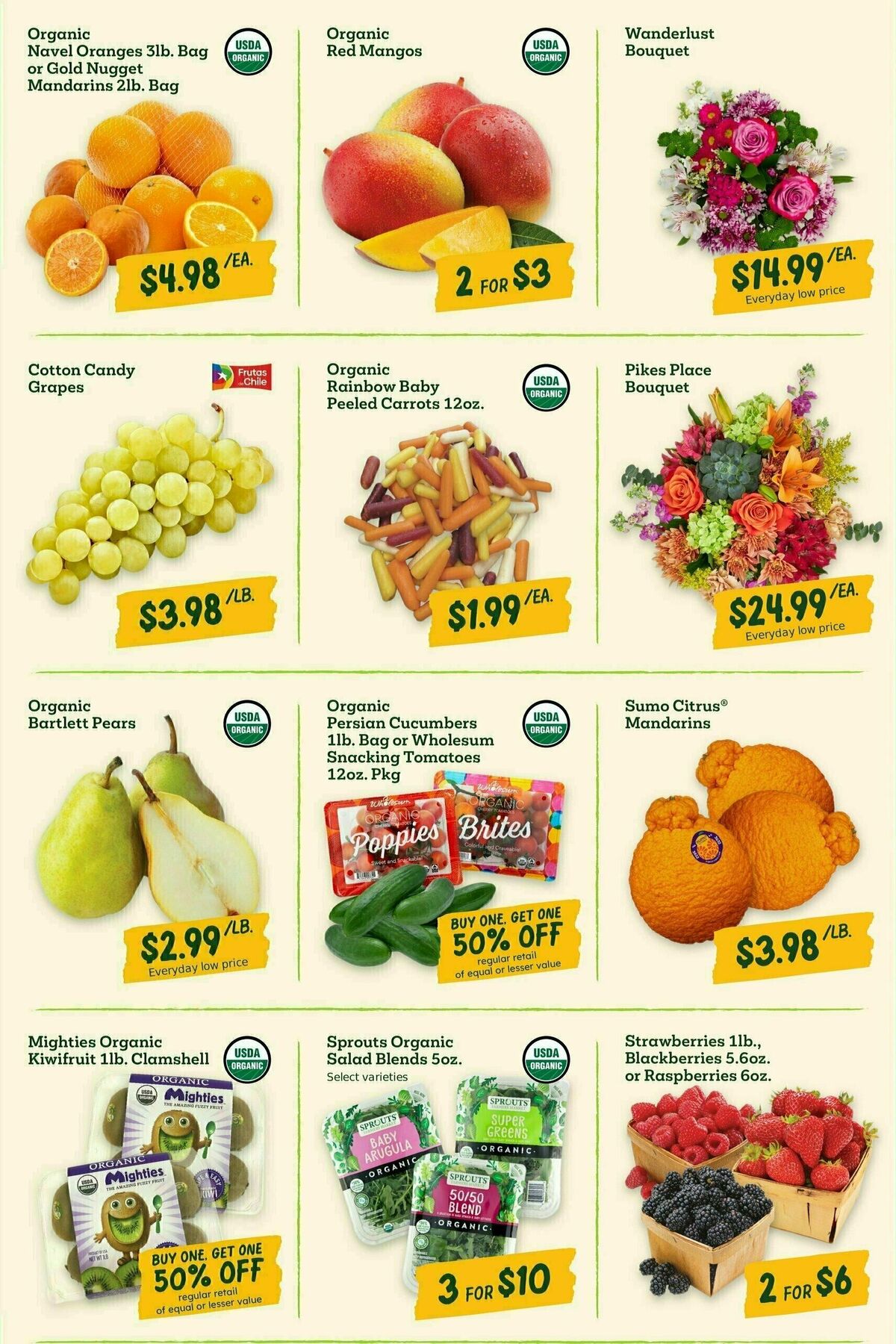 Sprouts Farmers Market Weekly Ad from April 9