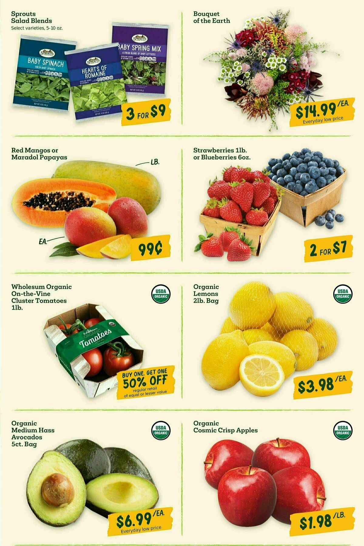 Sprouts Farmers Market Weekly Ad from April 23