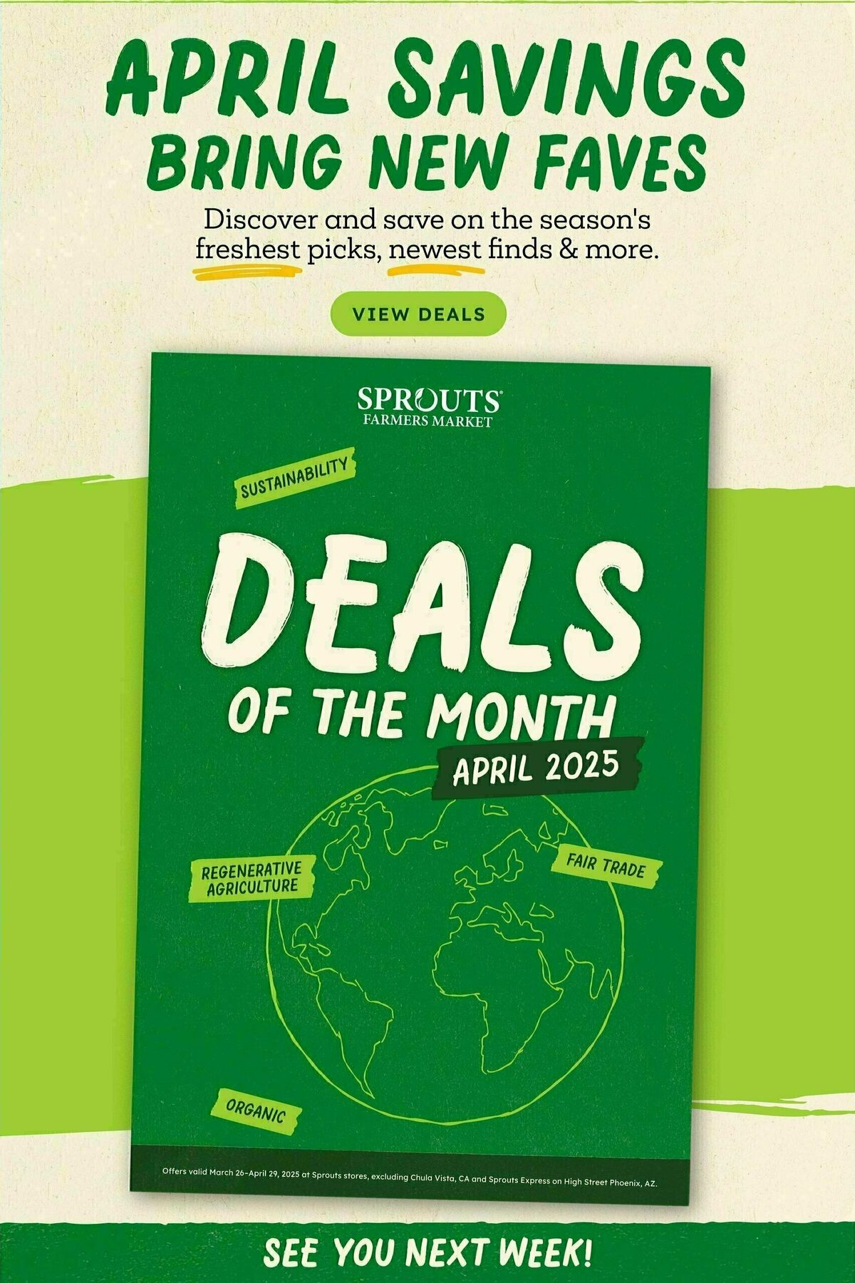 Sprouts Farmers Market Weekly Ad from April 23