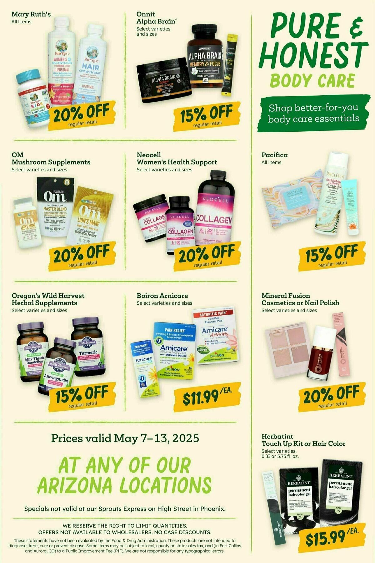 Sprouts Farmers Market Weekly Ad from May 7