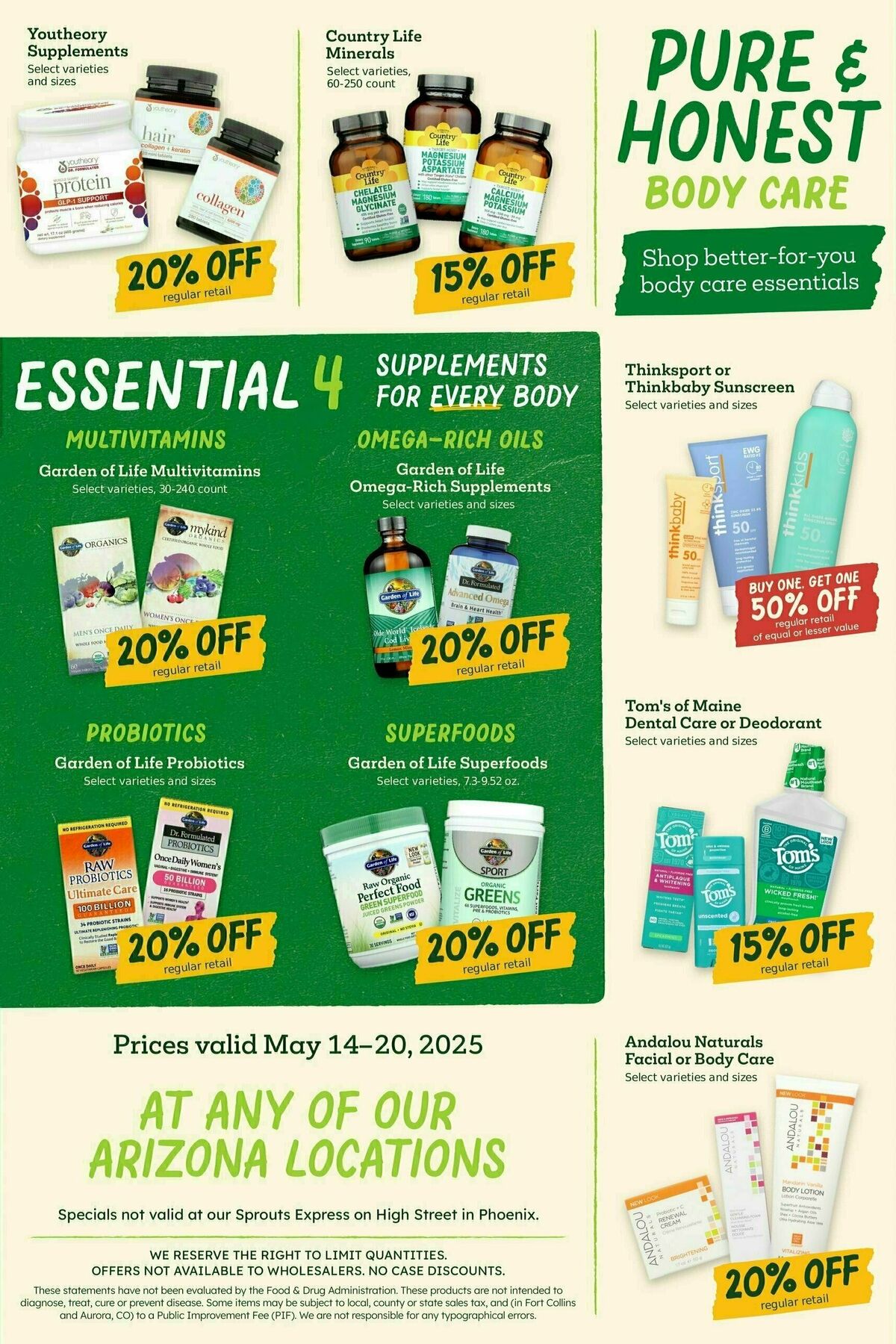 Sprouts Farmers Market Weekly Ad from May 14