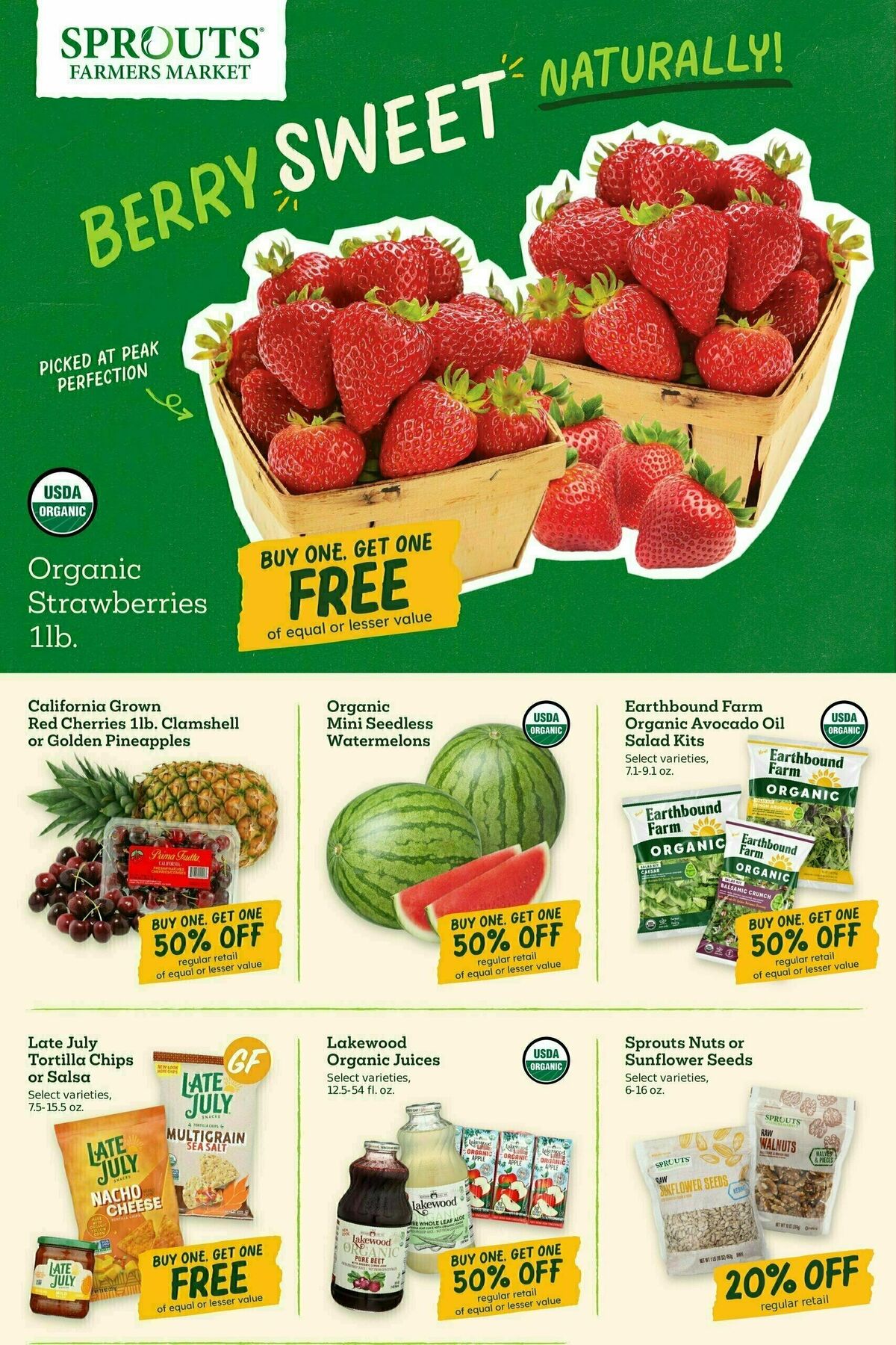 Sprouts Farmers Market Weekly Ad from June 4