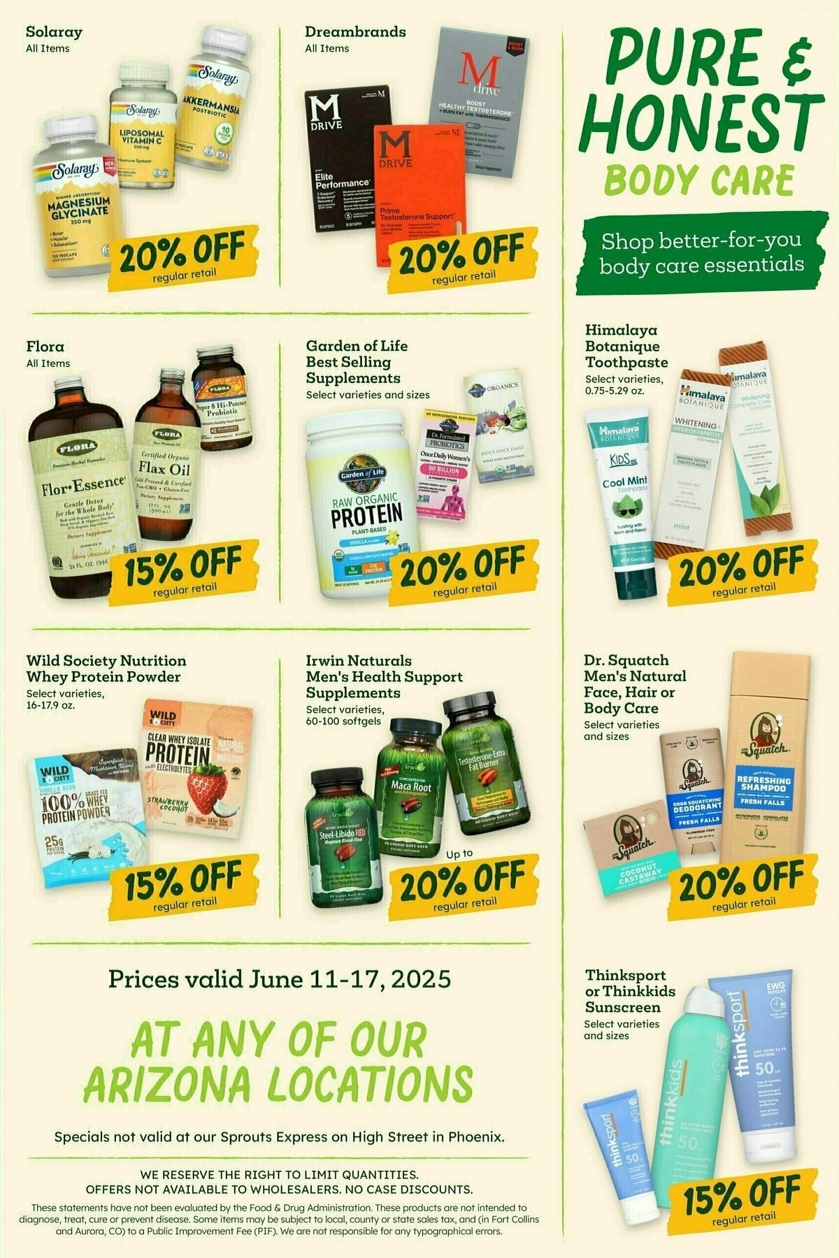 Sprouts Farmers Market Weekly Ad from June 11