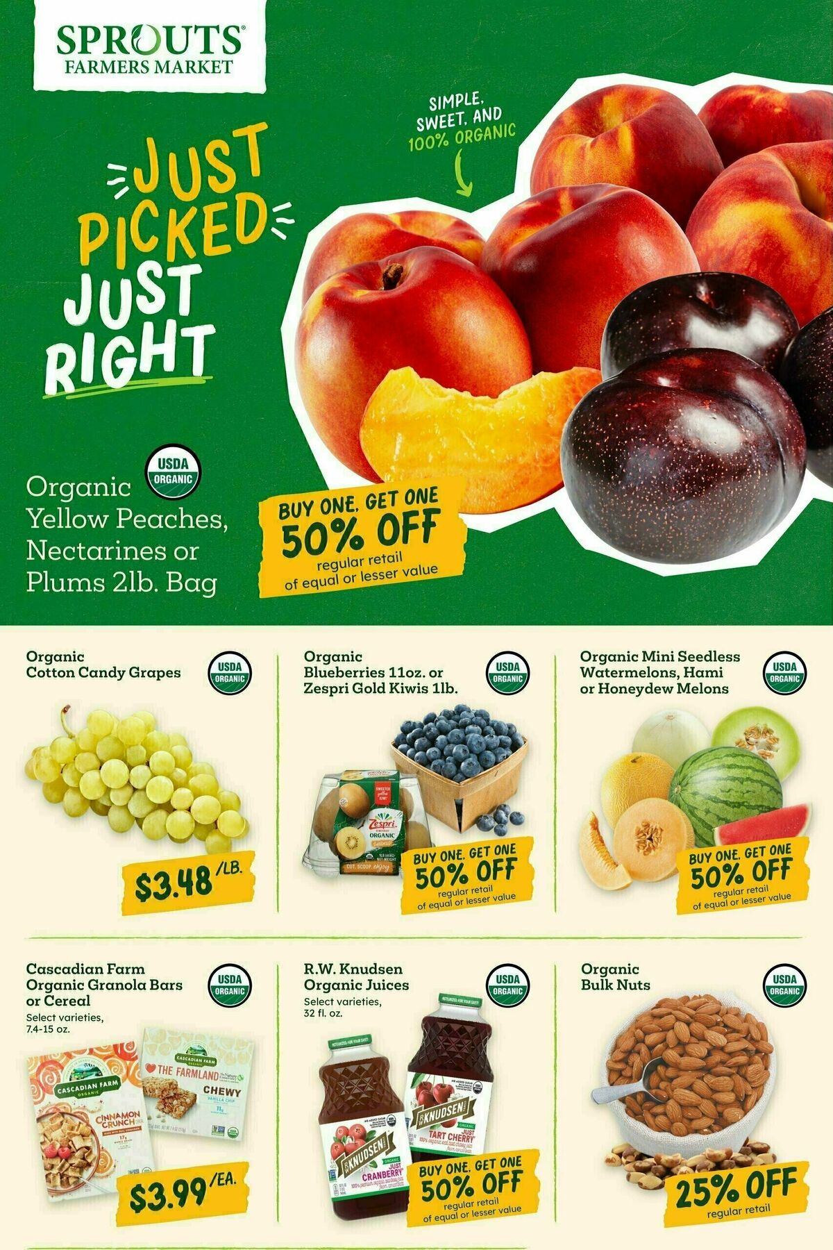 Sprouts Farmers Market Weekly Ad from June 25