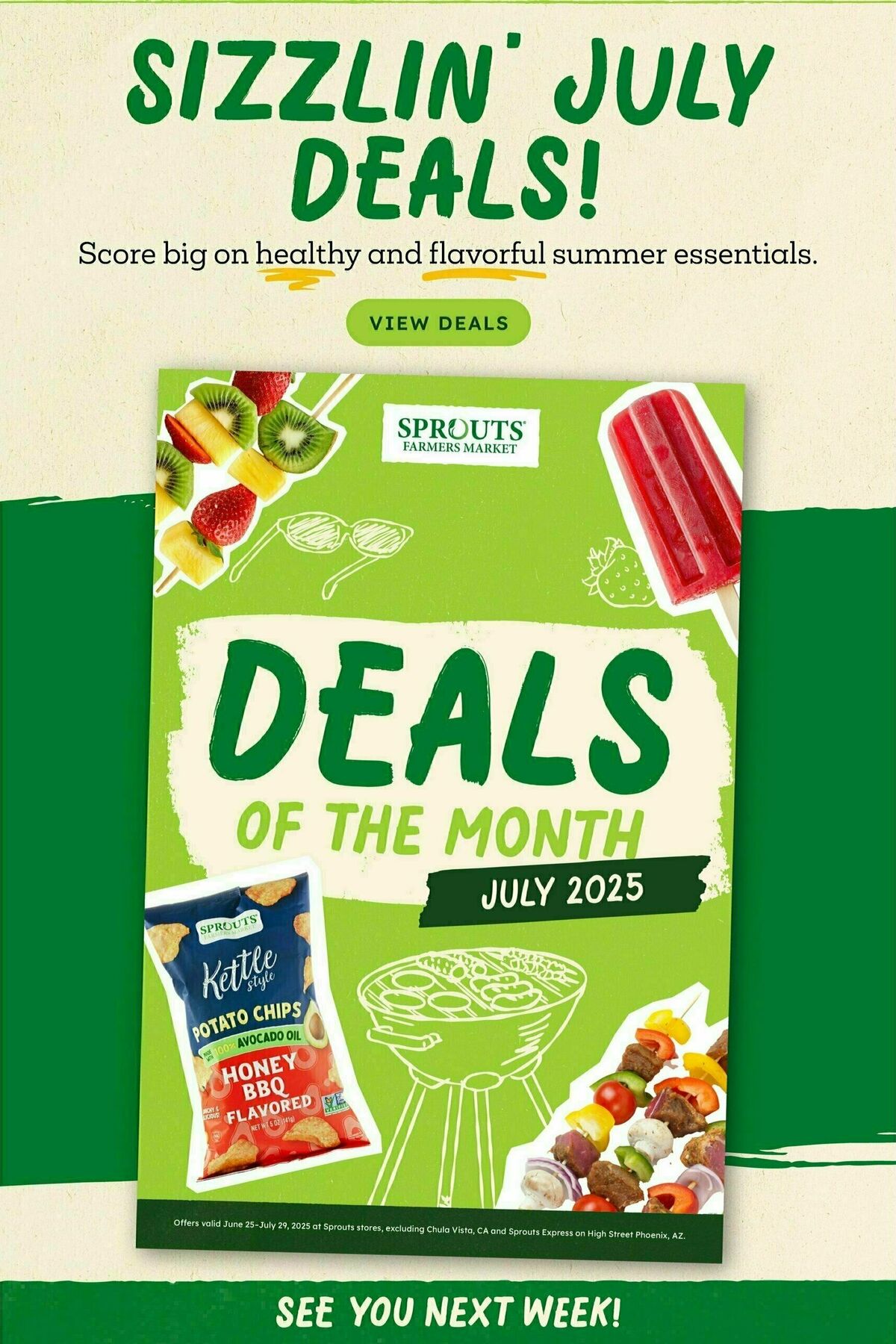 Sprouts Farmers Market Weekly Ad from July 2