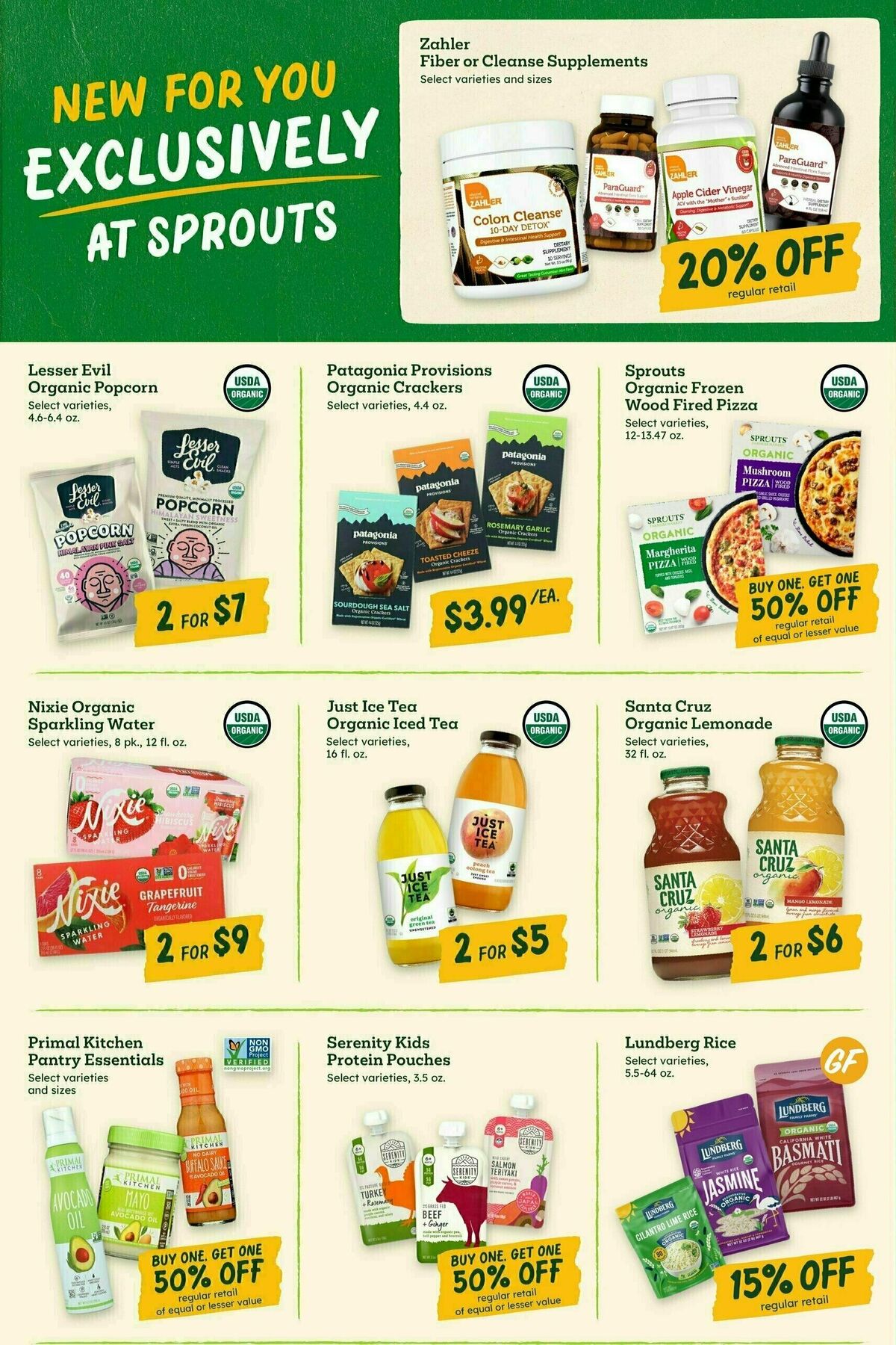 Sprouts Farmers Market Weekly Ad from July 2