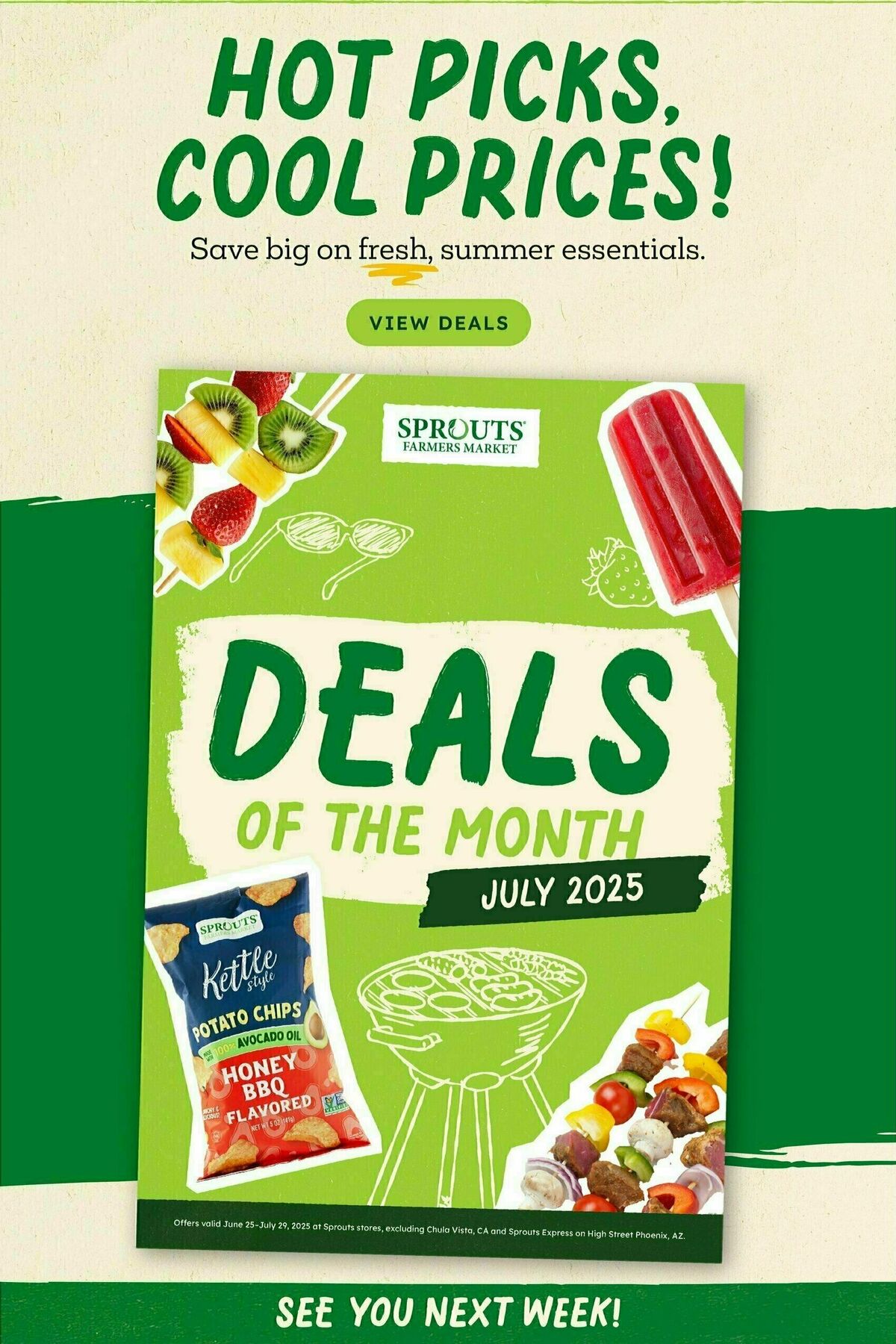 Sprouts Farmers Market Weekly Ad from July 16