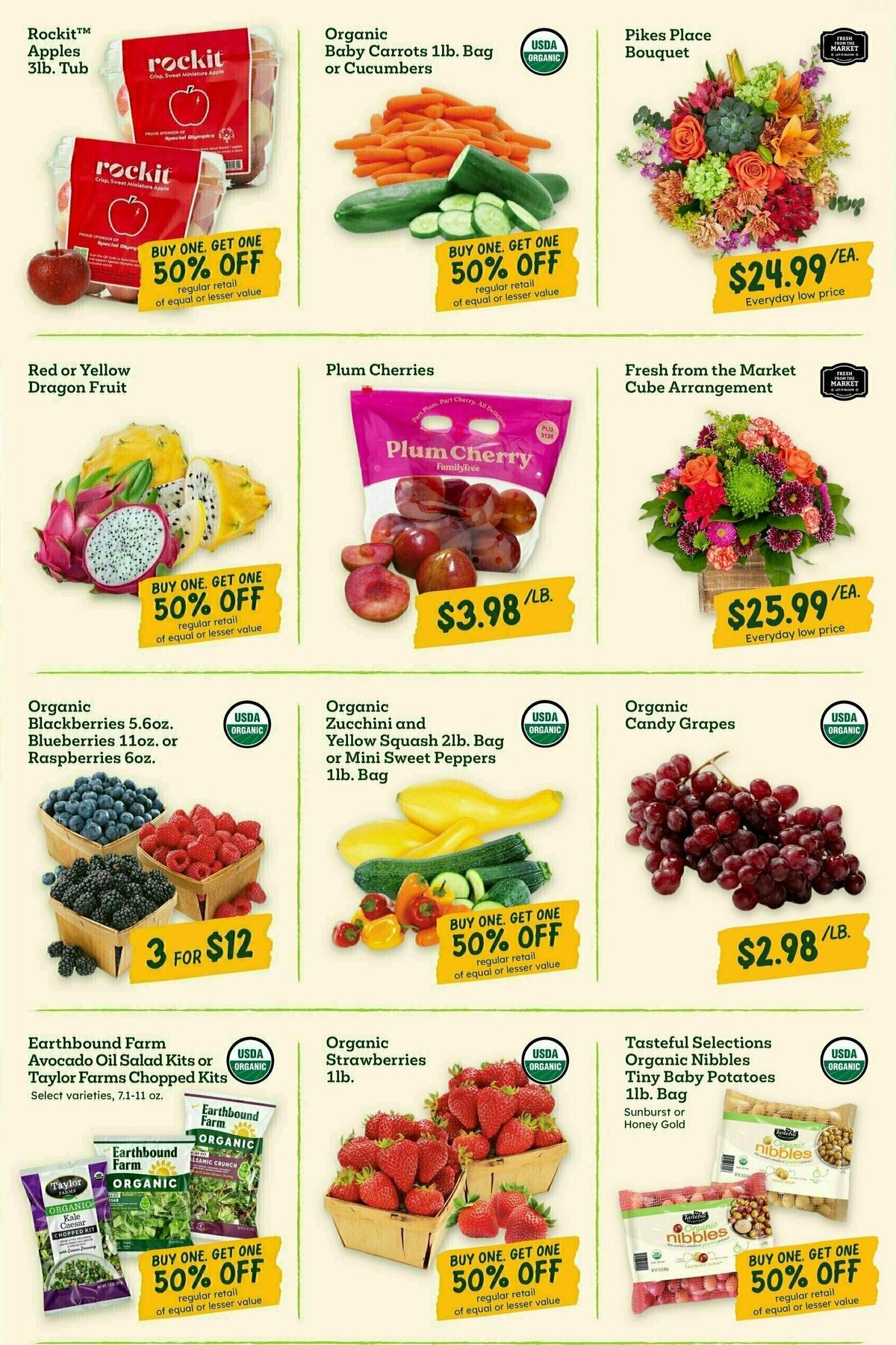 Sprouts Farmers Market Weekly Ad from August 6