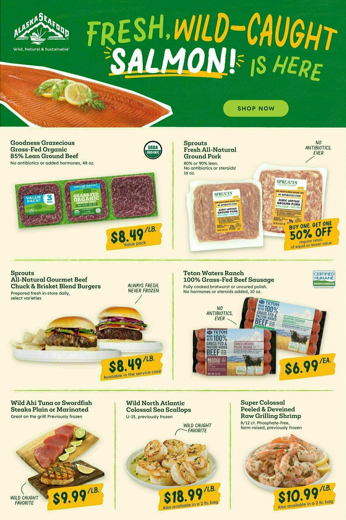 Sprouts Farmers Market Weekly Ad from August 13