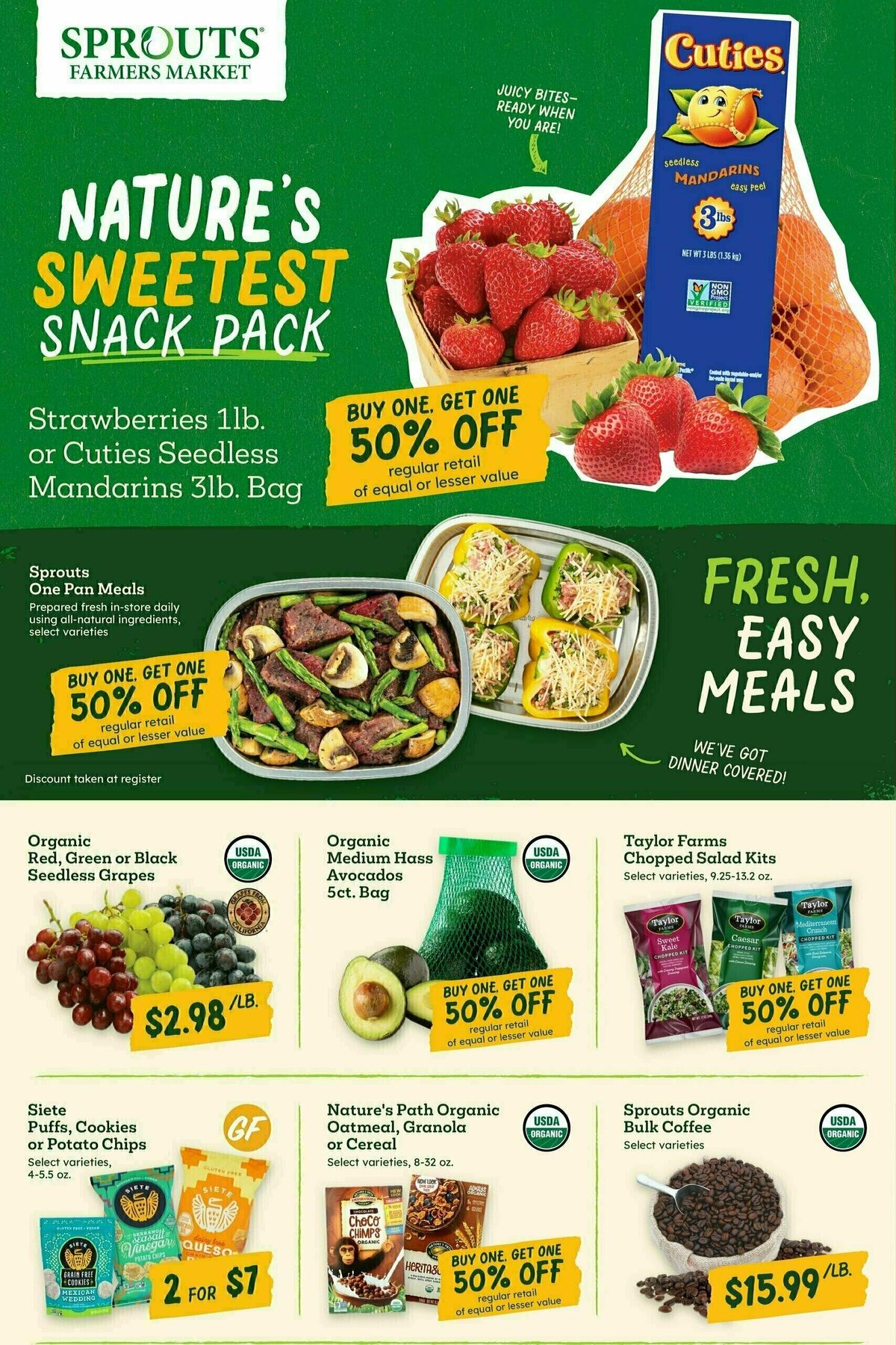 Sprouts Farmers Market Weekly Ad from August 20