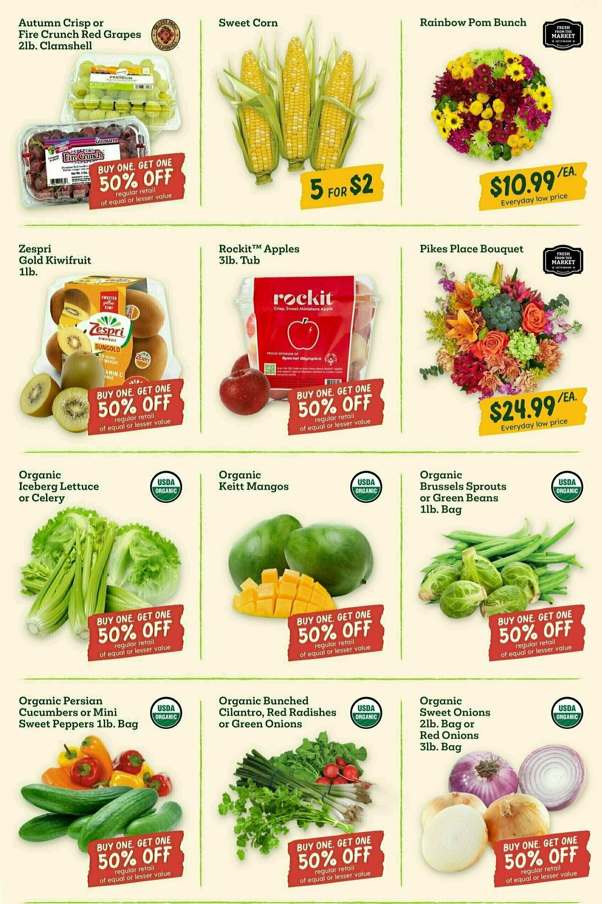 Sprouts Farmers Market Weekly Ad from August 27