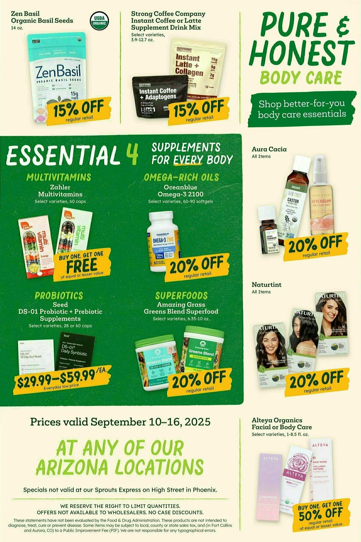 Sprouts Farmers Market Weekly Ad from September 10
