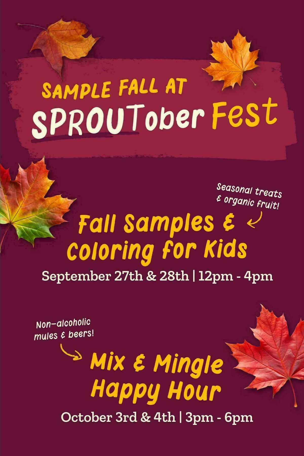 Sprouts Farmers Market Weekly Ad from September 24