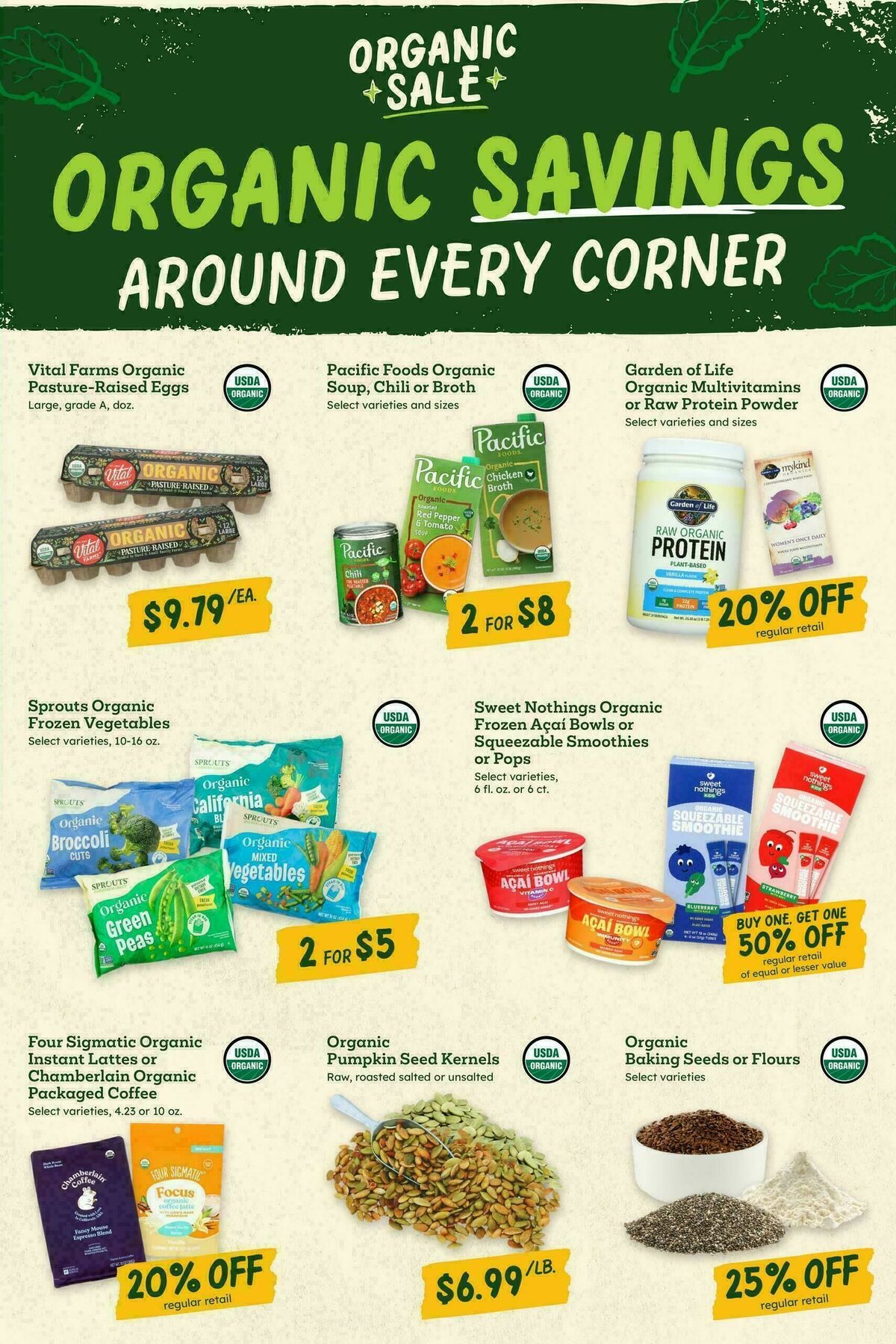 Sprouts Farmers Market Weekly Ad from October 1