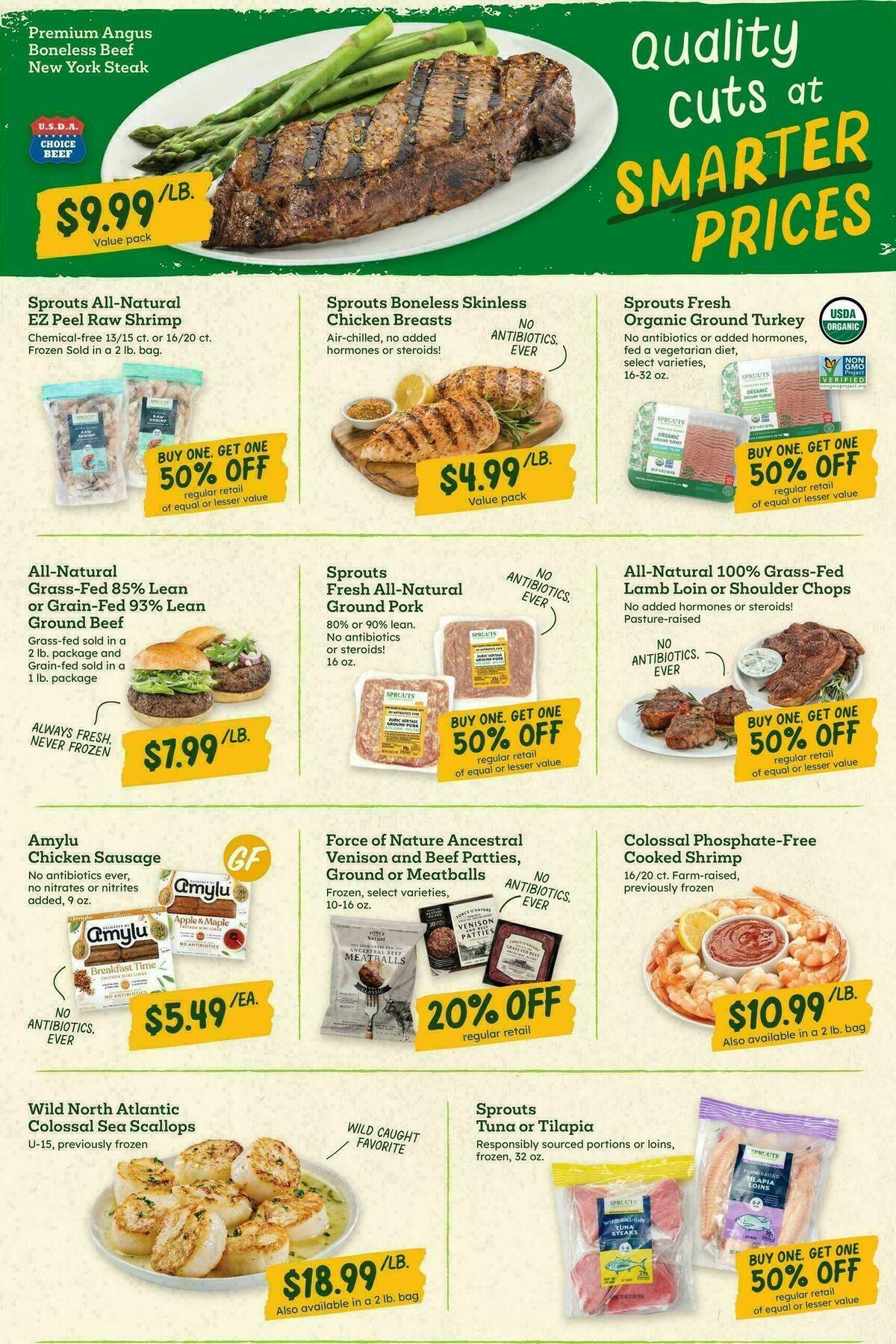Sprouts Farmers Market Weekly Ad from October 1