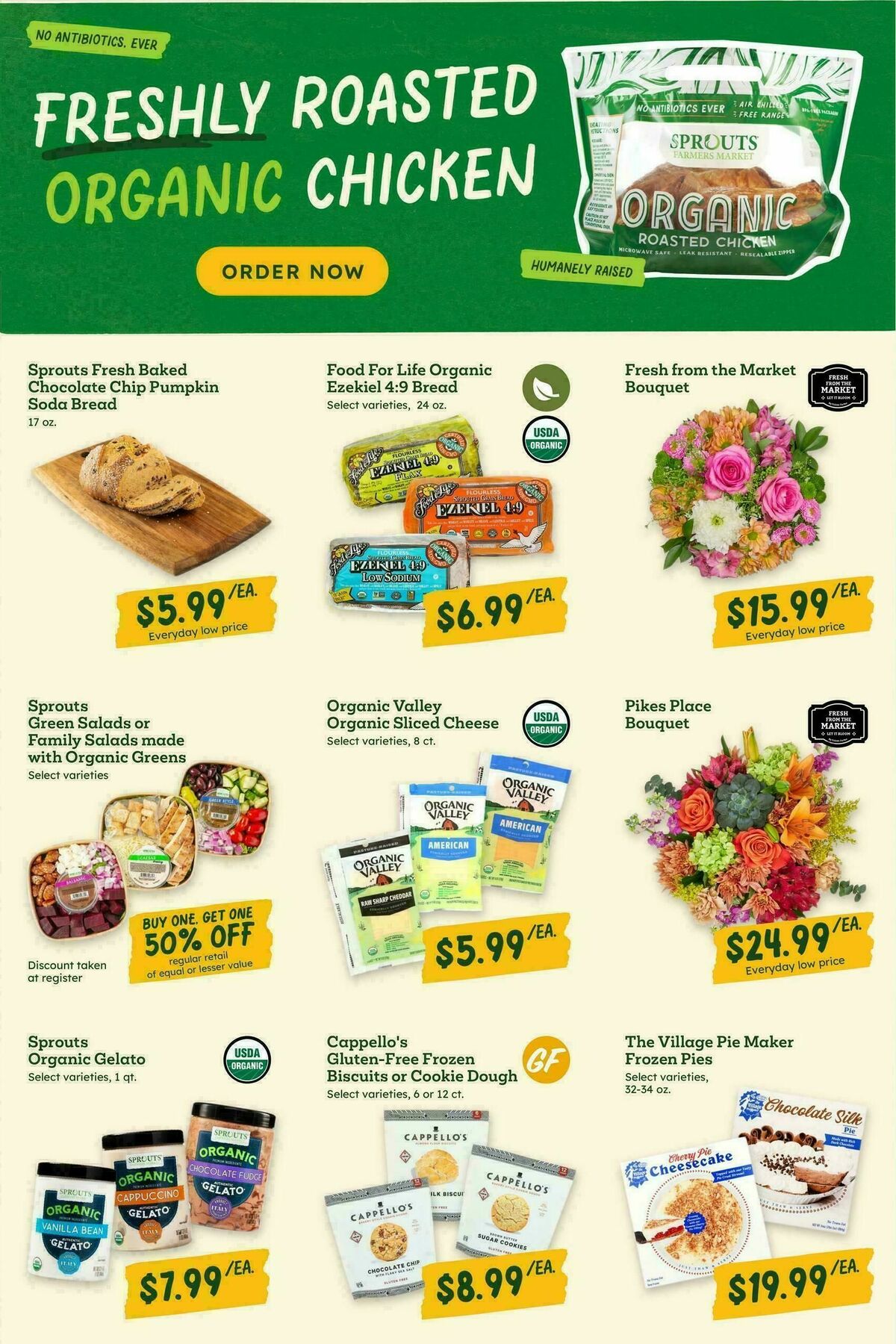 Sprouts Farmers Market Weekly Ad from October 1