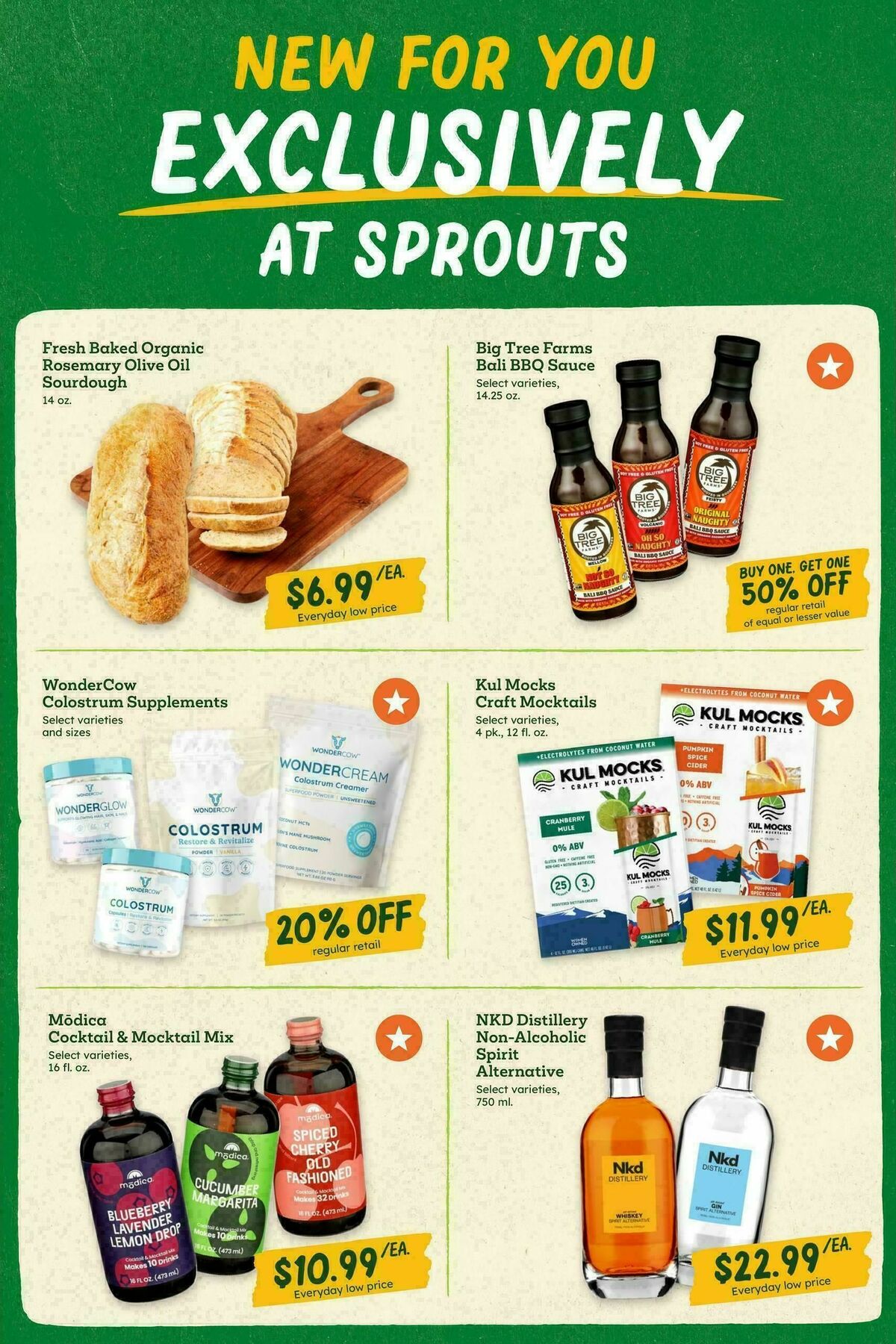 Sprouts Farmers Market Weekly Ad from October 1