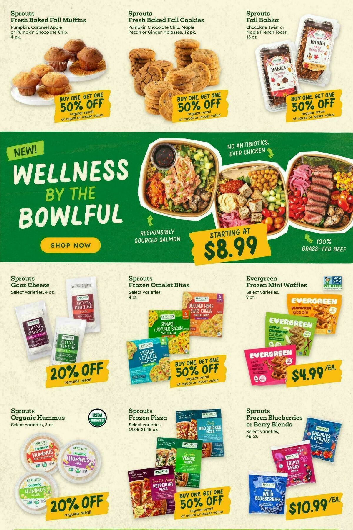 Sprouts Farmers Market Weekly Ad from October 8
