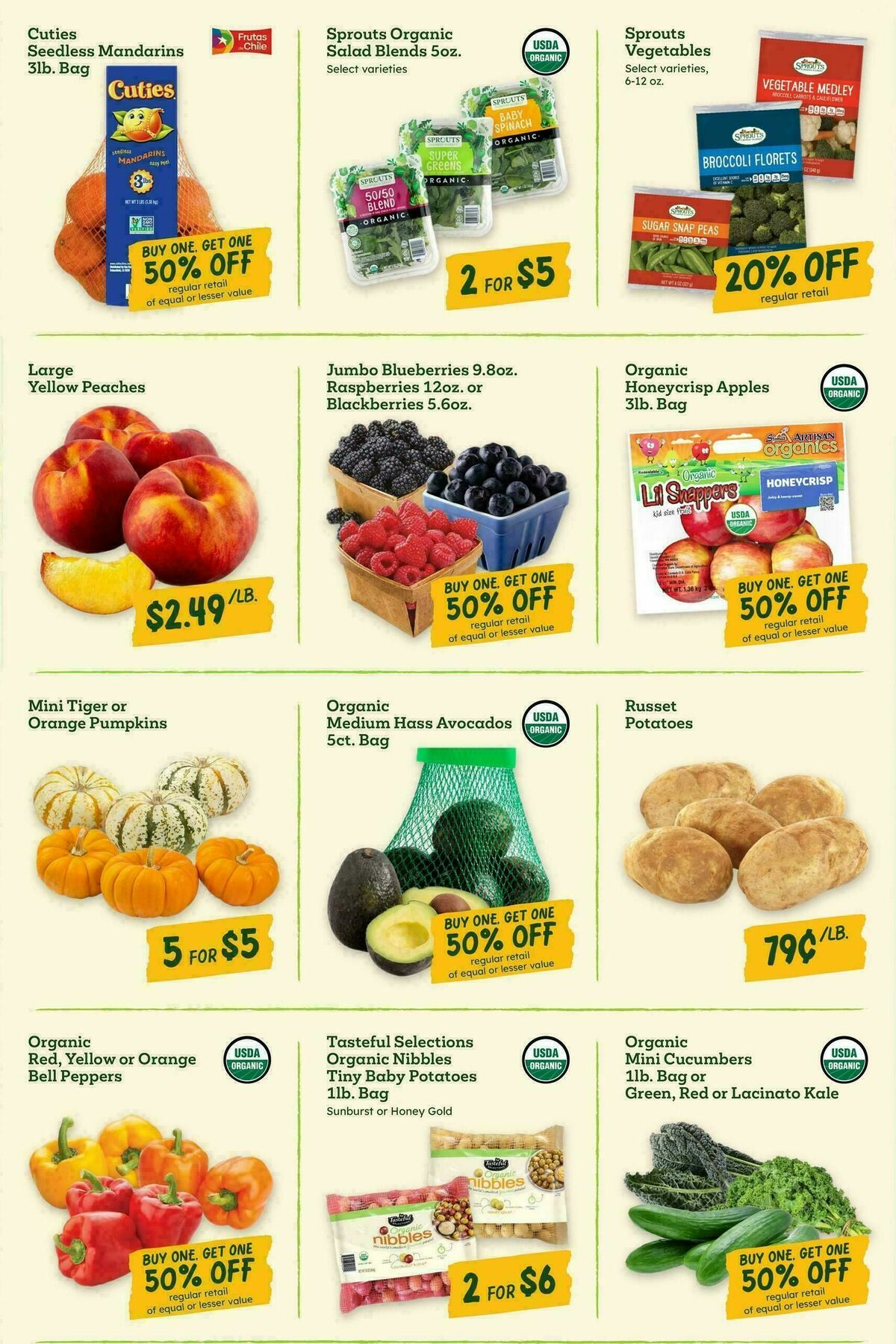 Sprouts Farmers Market Weekly Ad from October 8