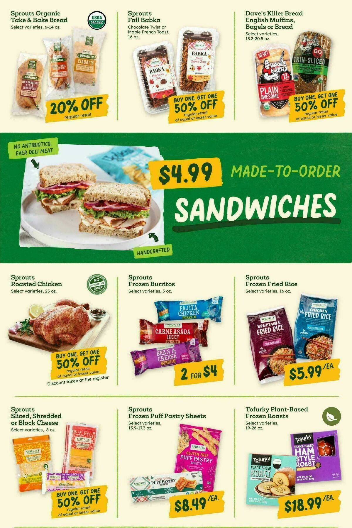 Sprouts Farmers Market Weekly Ad from October 15