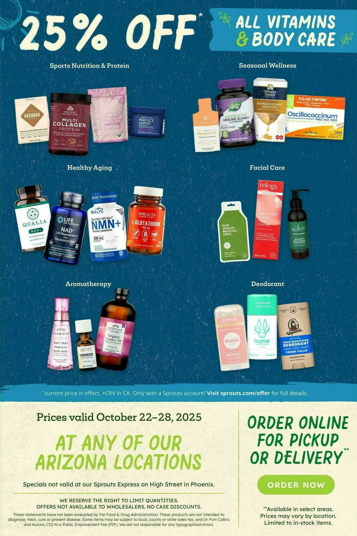 Sprouts Farmers Market Weekly Ad from October 22