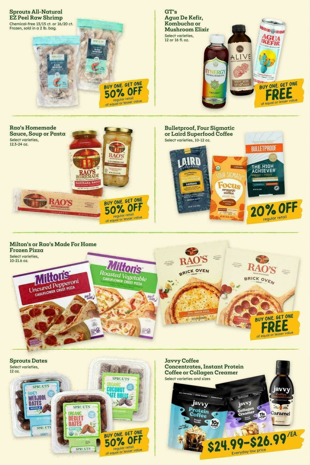 Sprouts Farmers Market Weekly Ad from October 22