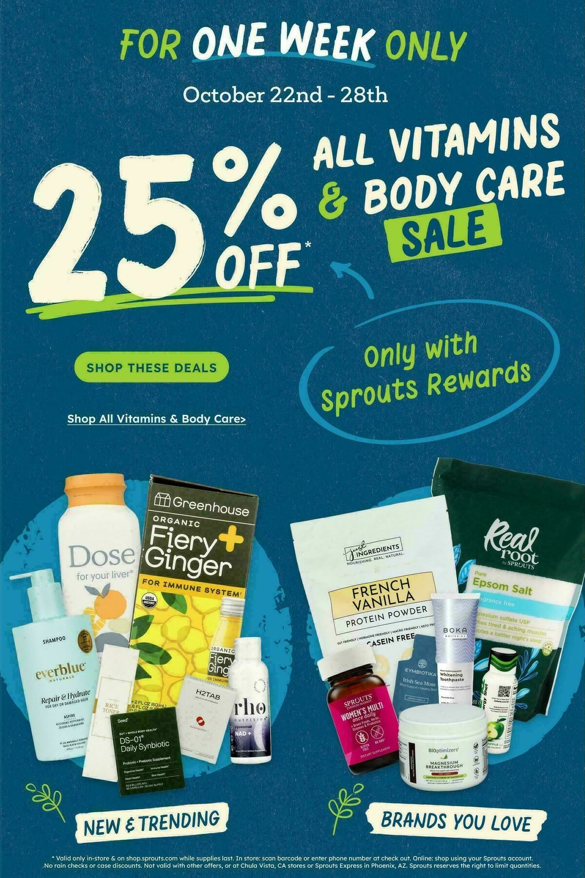 Sprouts Farmers Market Weekly Ad from October 22