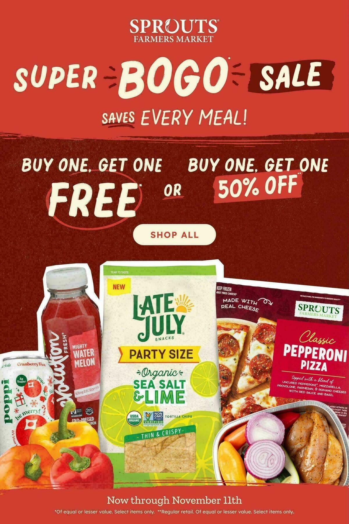 Sprouts Farmers Market Weekly Ad from October 29