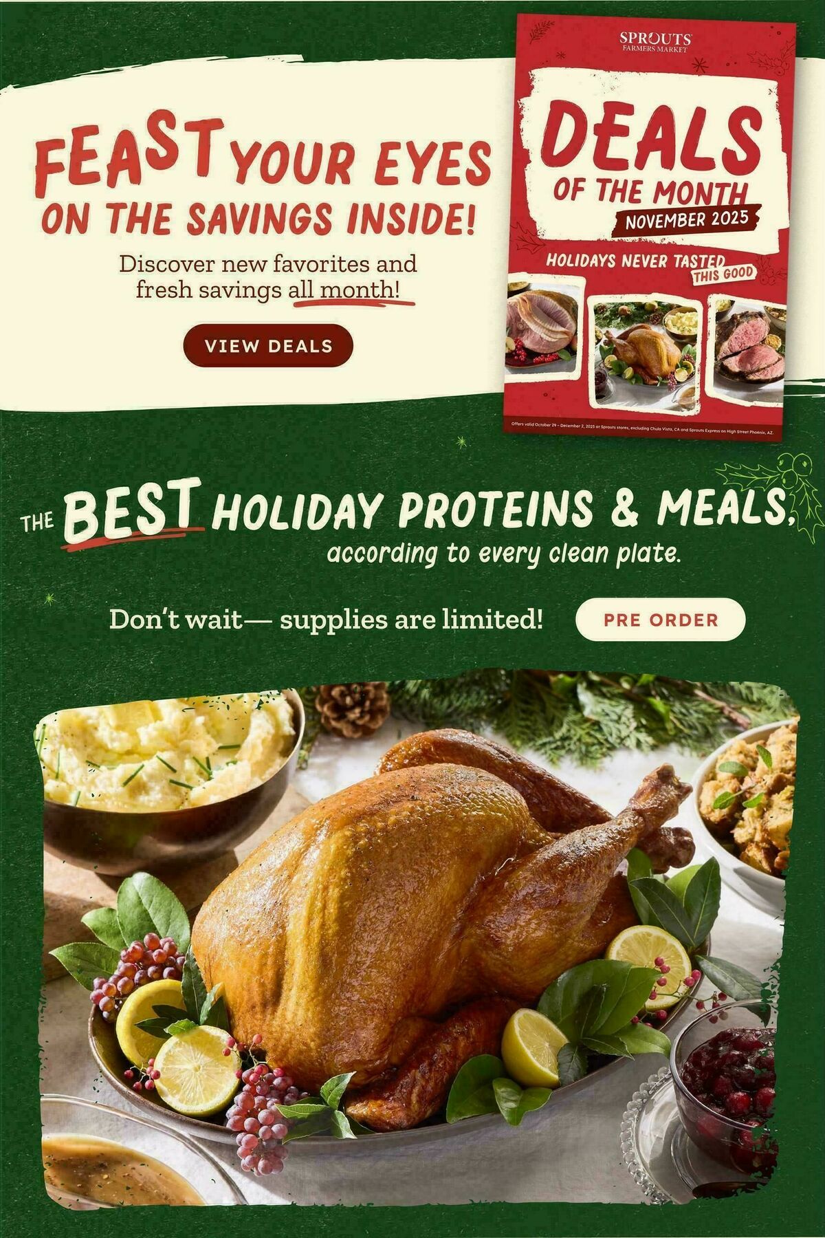 Sprouts Farmers Market Weekly Ad from November 5