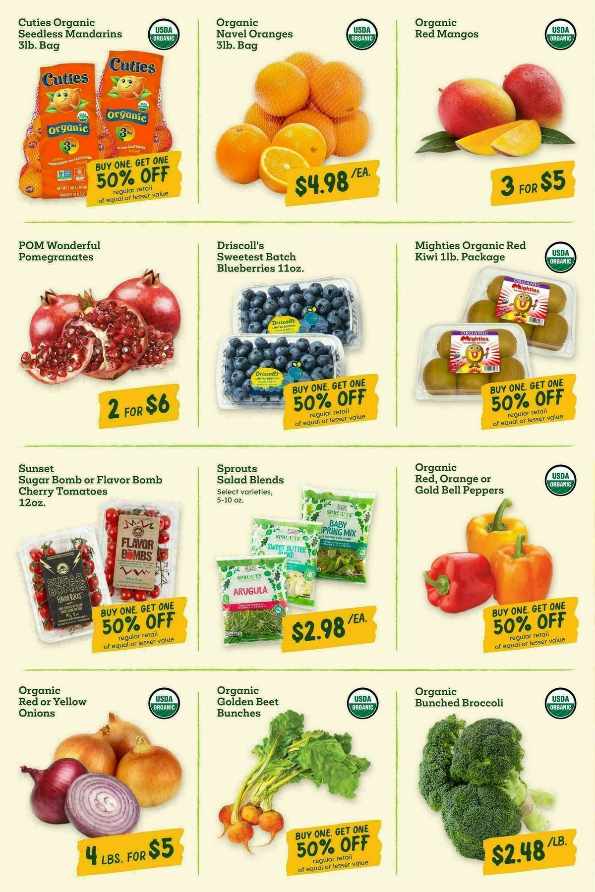 Sprouts Farmers Market Weekly Ad from December 3