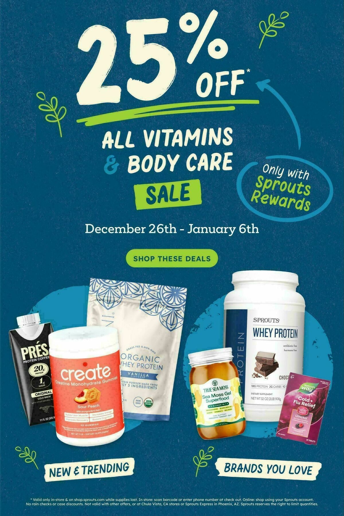 Sprouts Farmers Market Weekly Ad from December 26