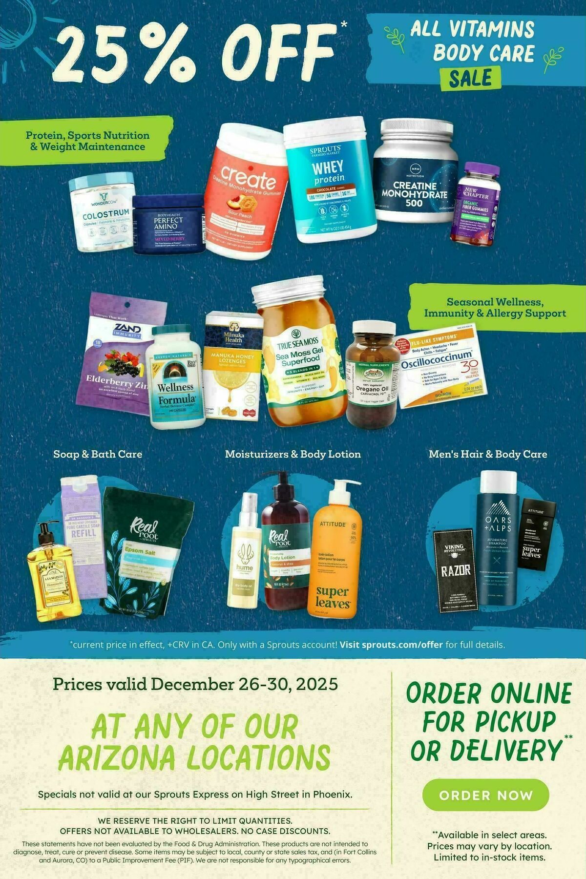 Sprouts Farmers Market Weekly Ad from December 26