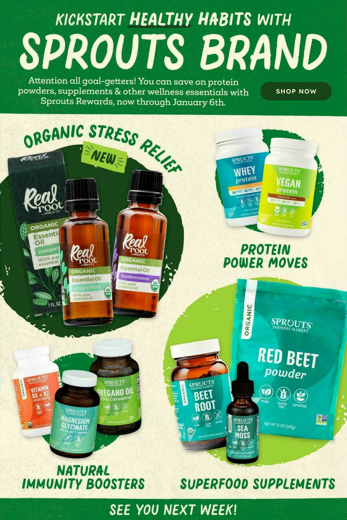Sprouts Farmers Market Weekly Ad from December 31