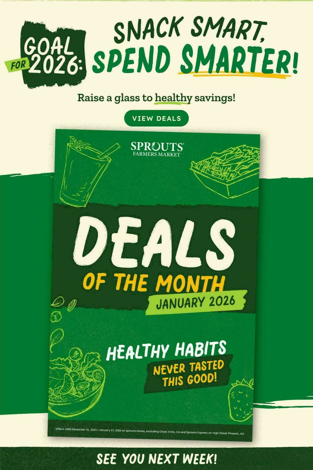 Sprouts Farmers Market Weekly Ad from January 7