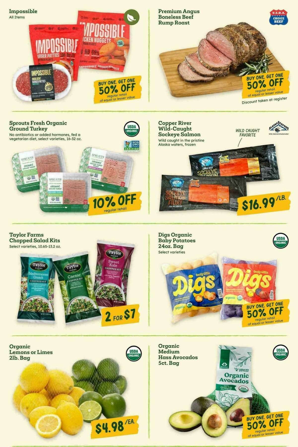 Sprouts Farmers Market Weekly Ad from January 7