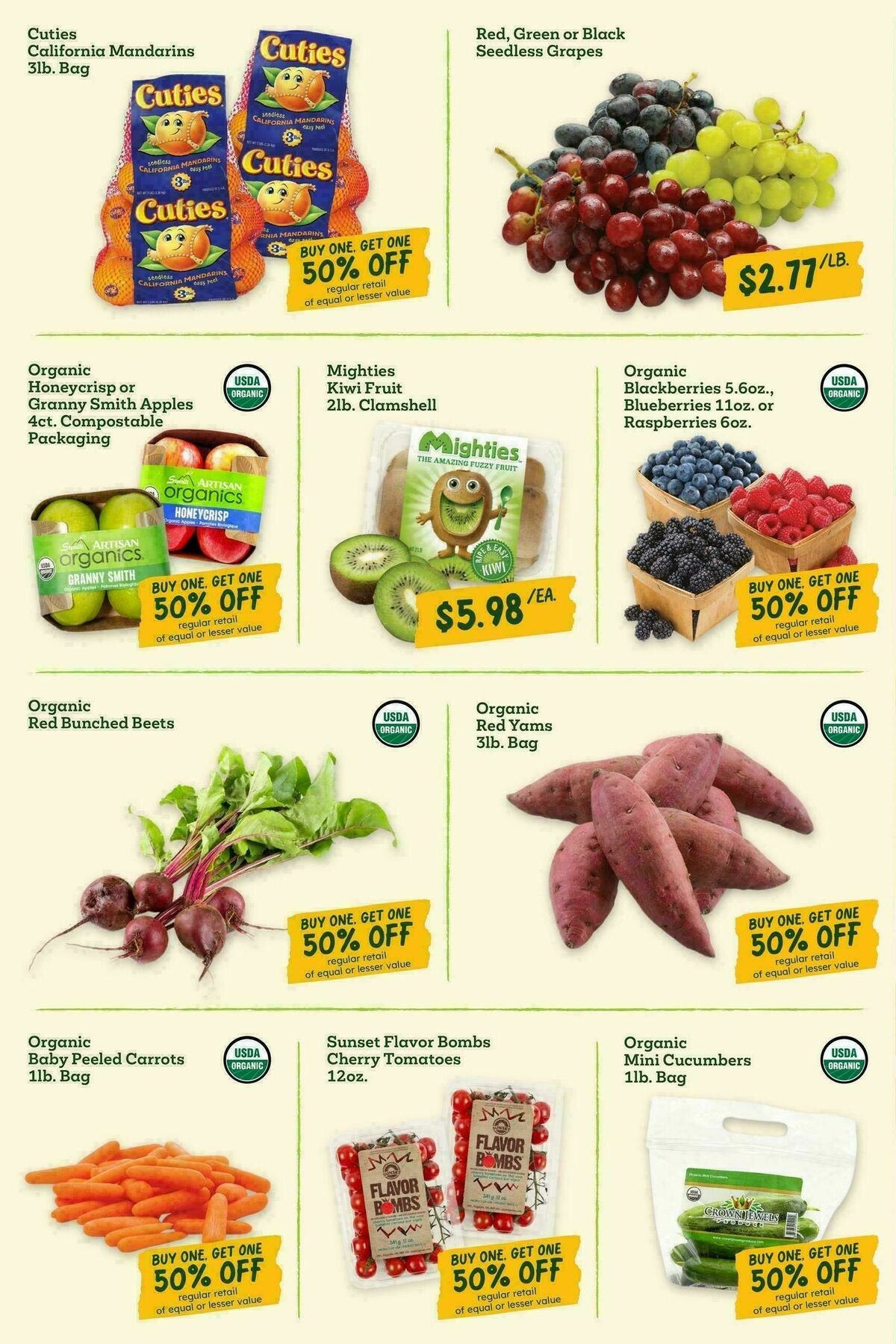 Sprouts Farmers Market Weekly Ad from January 7