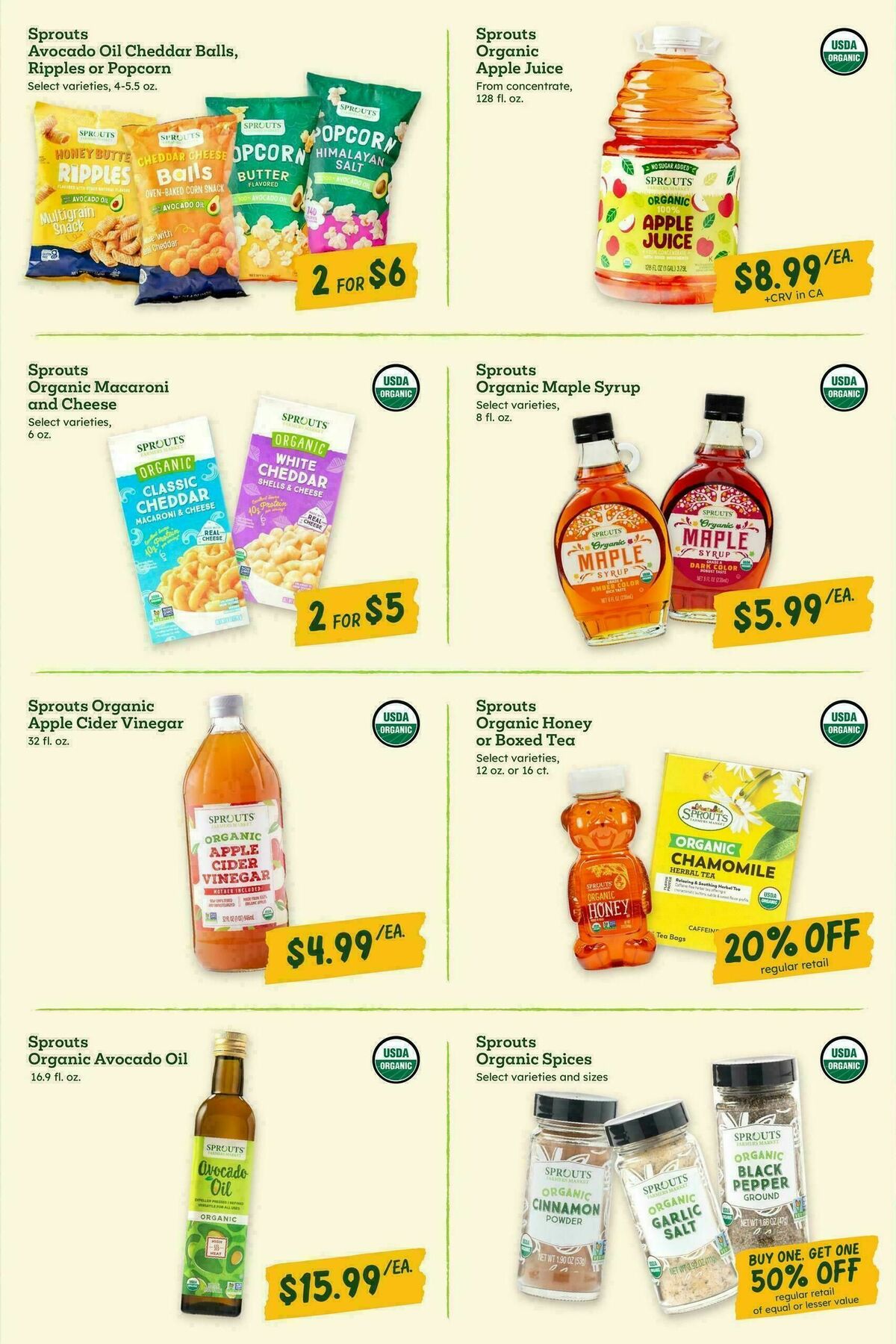 Sprouts Farmers Market Weekly Ad from January 14