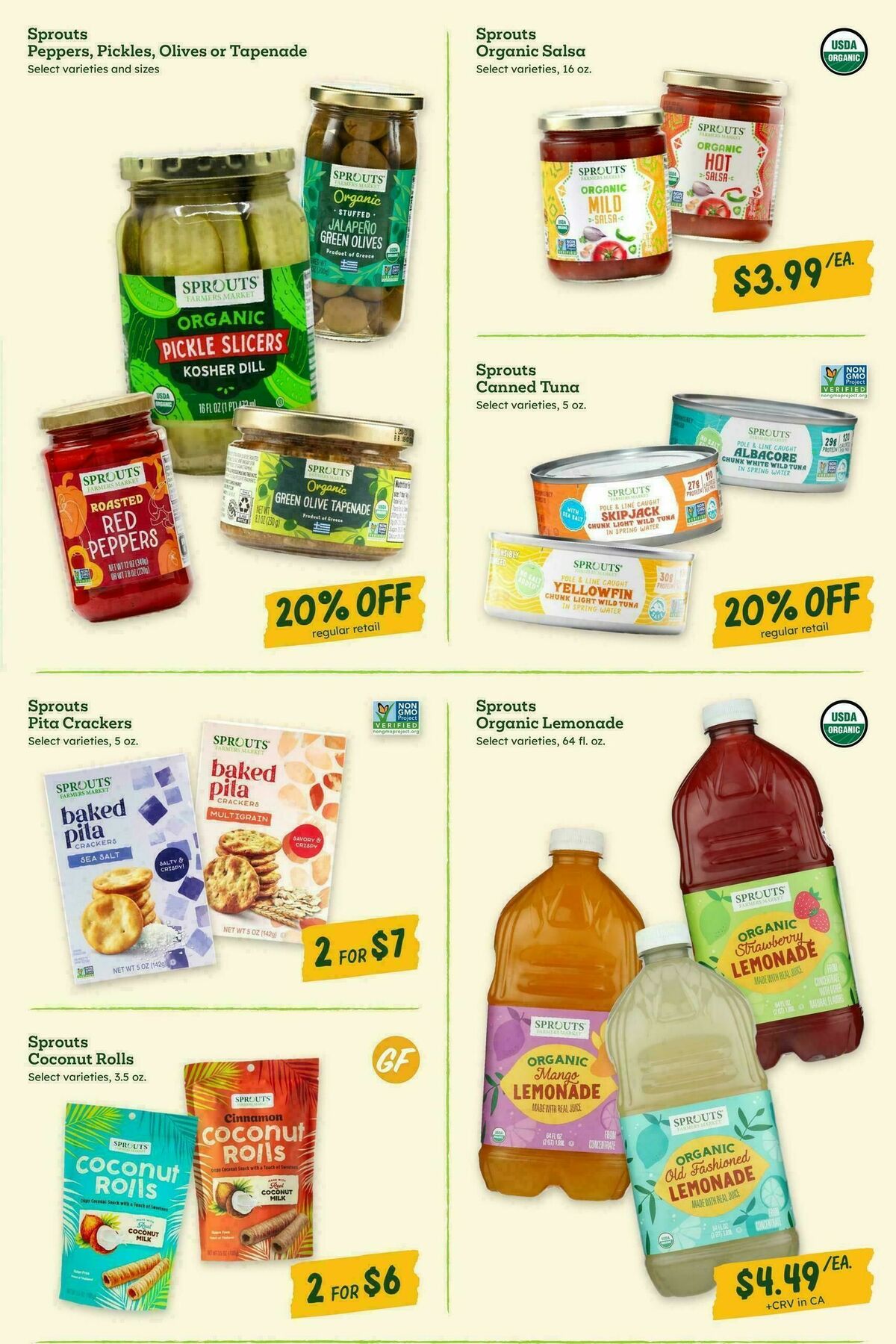 Sprouts Farmers Market Weekly Ad from January 21