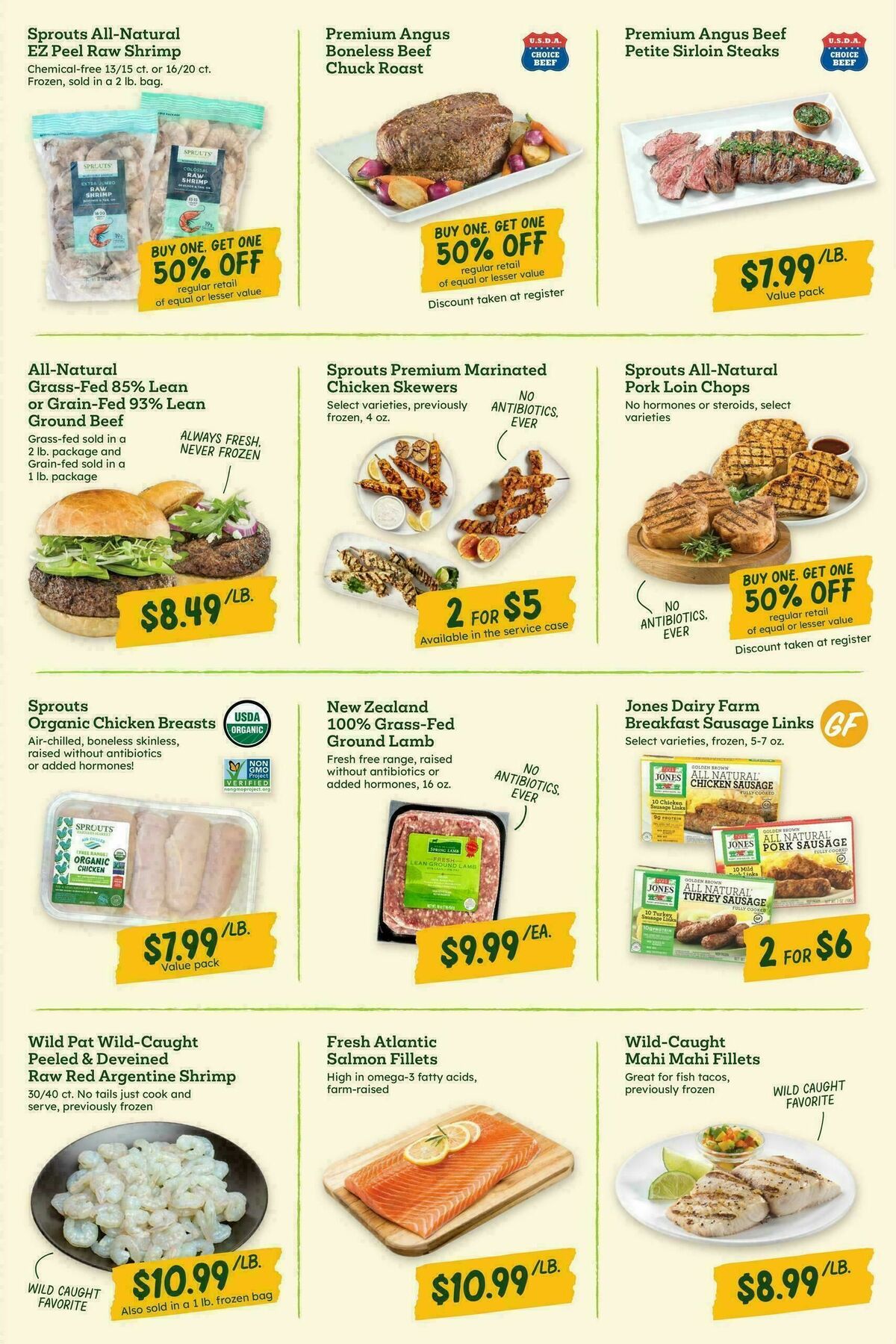 Sprouts Farmers Market Weekly Ad from January 21