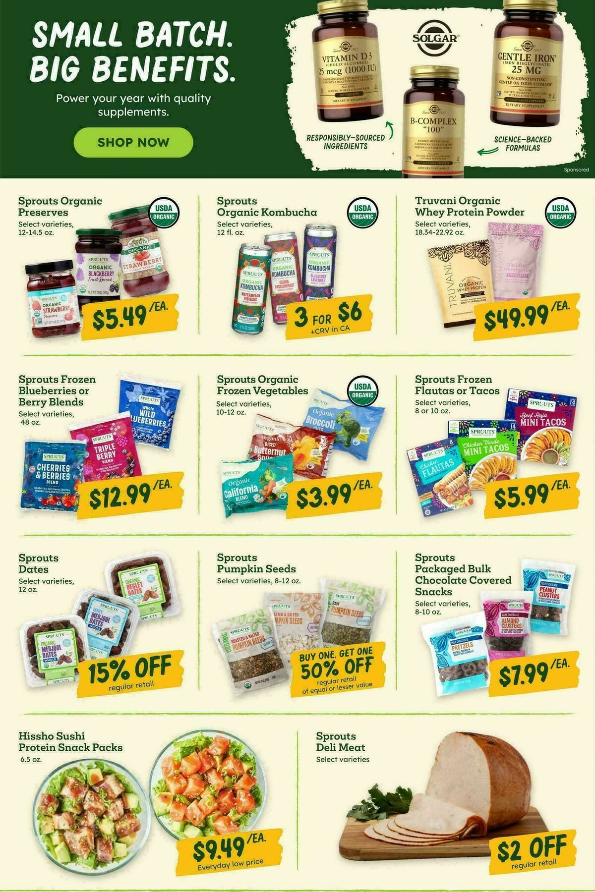 Sprouts Farmers Market Weekly Ad from January 21