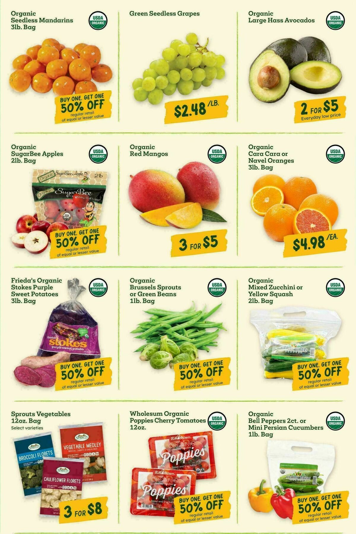Sprouts Farmers Market Weekly Ad from January 21