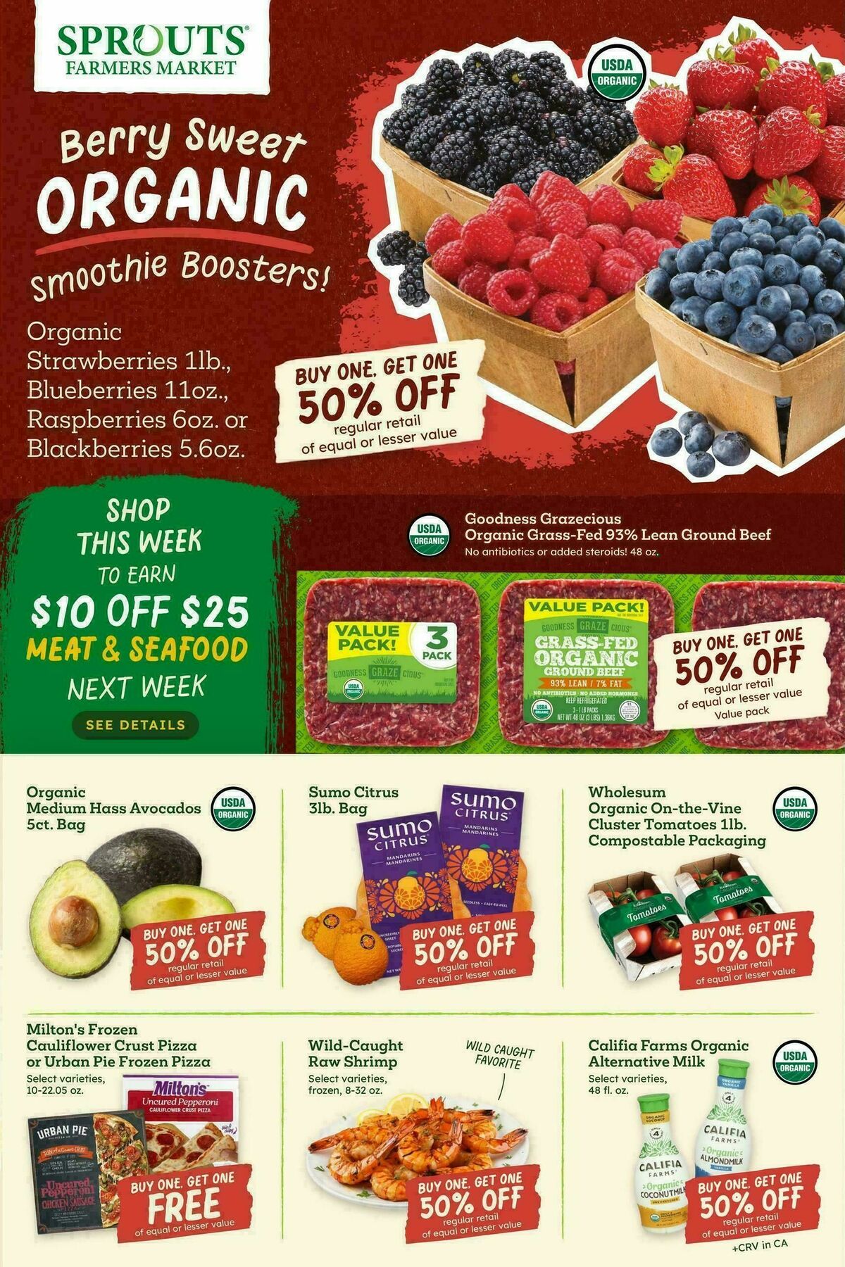 Sprouts Farmers Market Weekly Ad from January 28