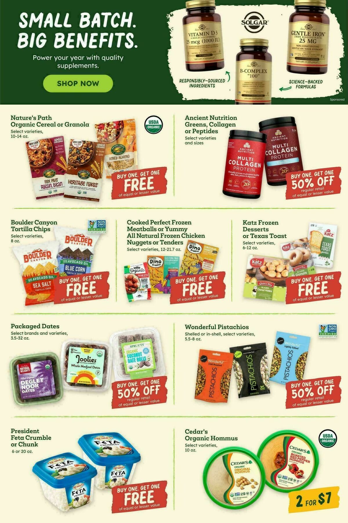 Sprouts Farmers Market Weekly Ad from January 28