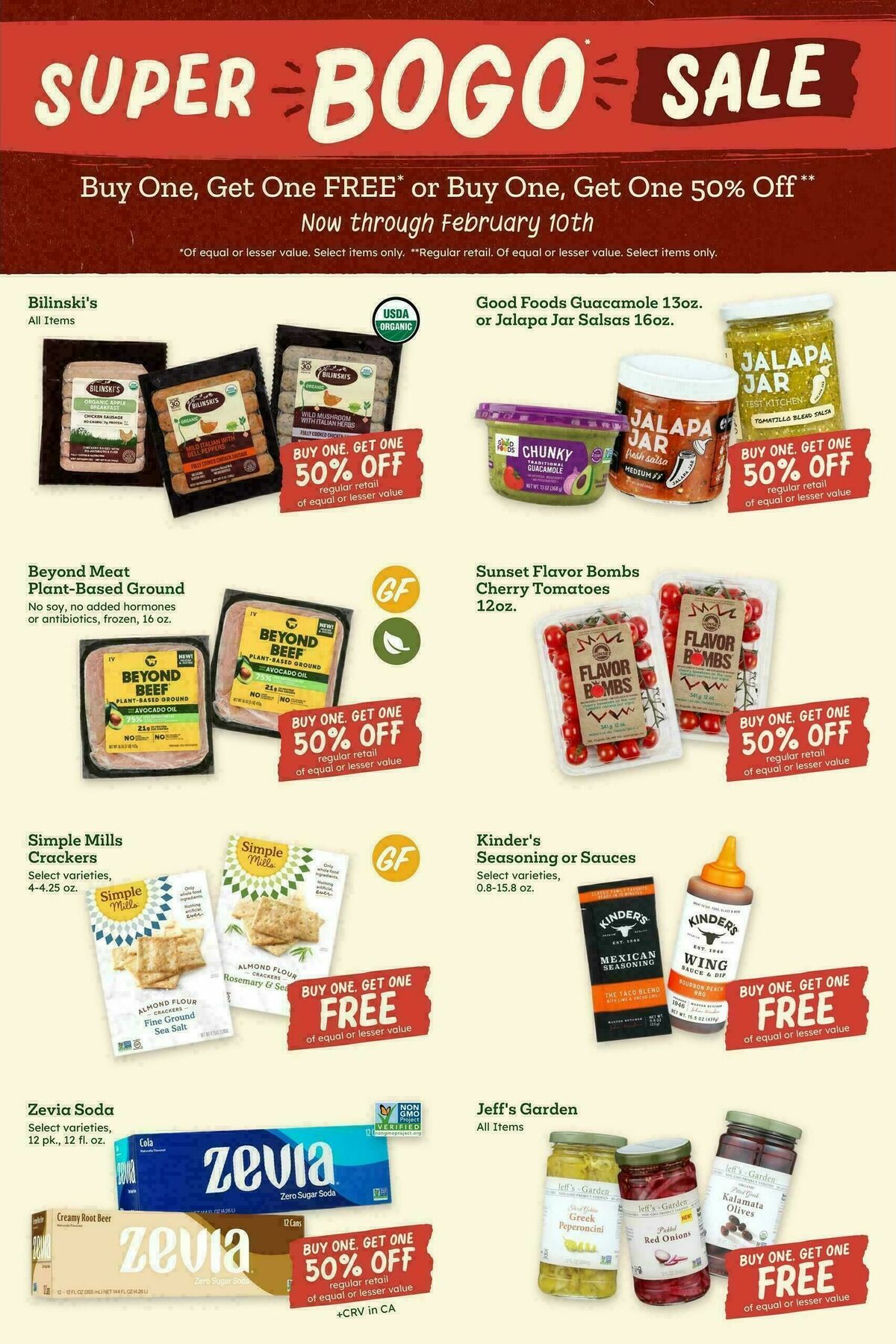 Sprouts Farmers Market Weekly Ad from February 4