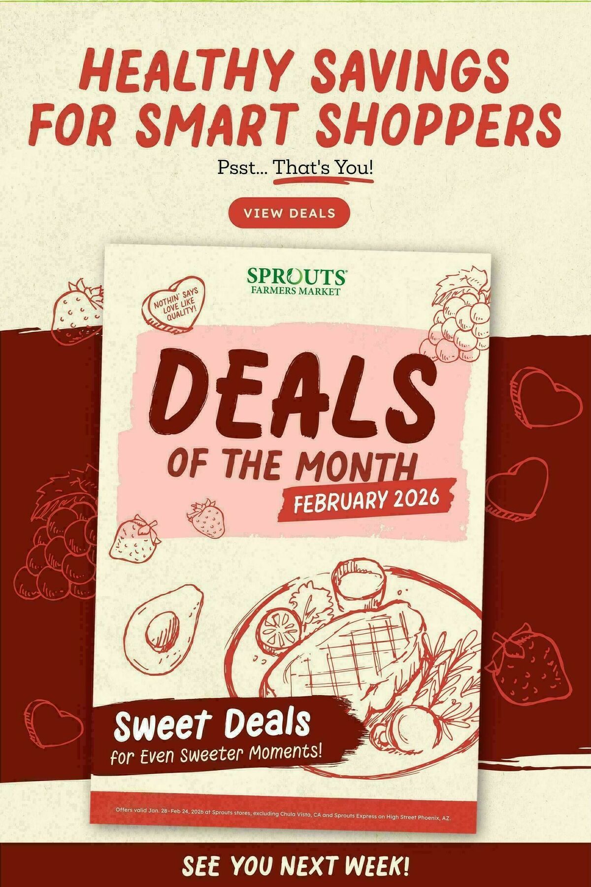 Sprouts Farmers Market Weekly Ad from February 18