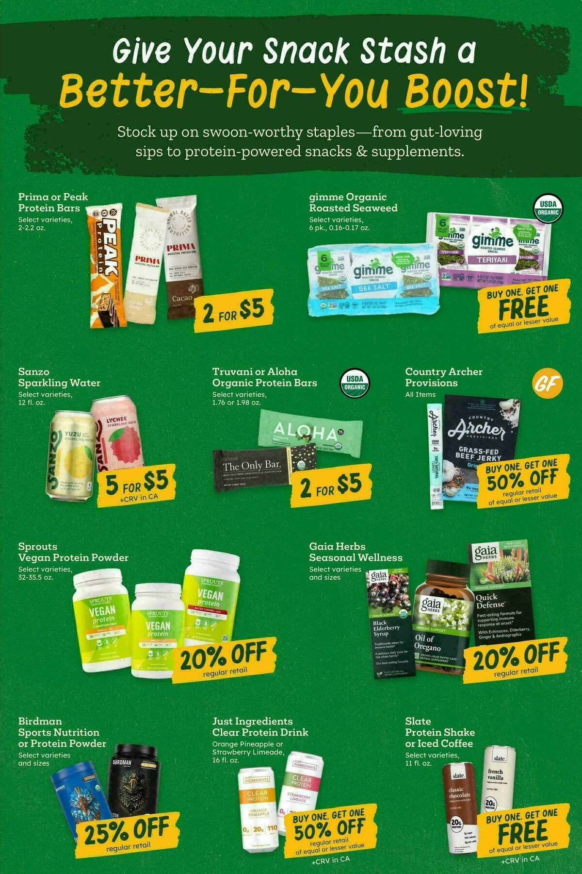Sprouts Farmers Market Weekly Ad from February 18
