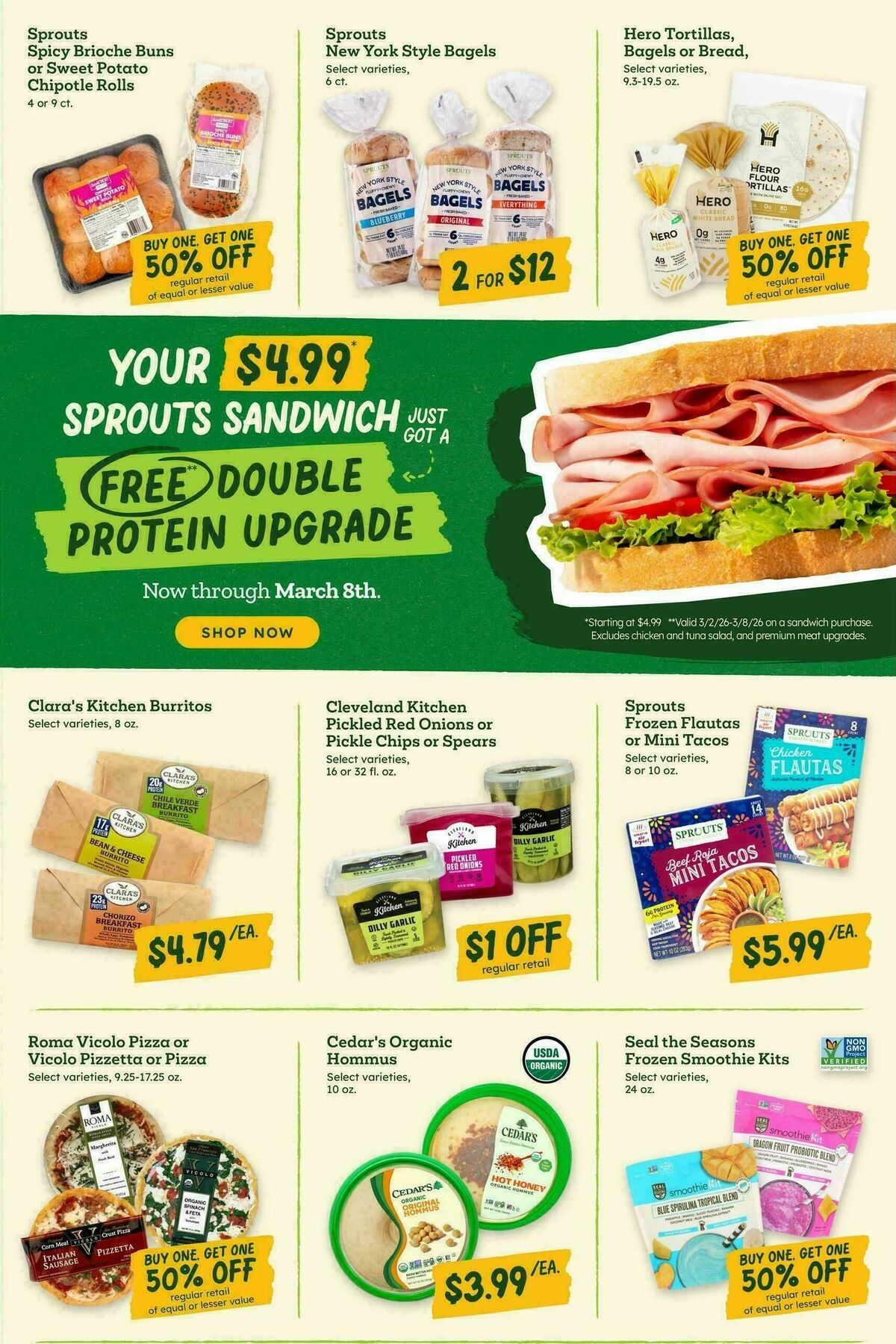 Sprouts Farmers Market Weekly Ad from March 4