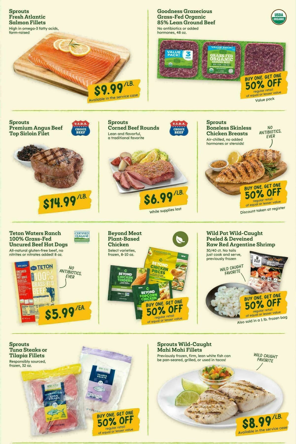 Sprouts Farmers Market Weekly Ad from March 11